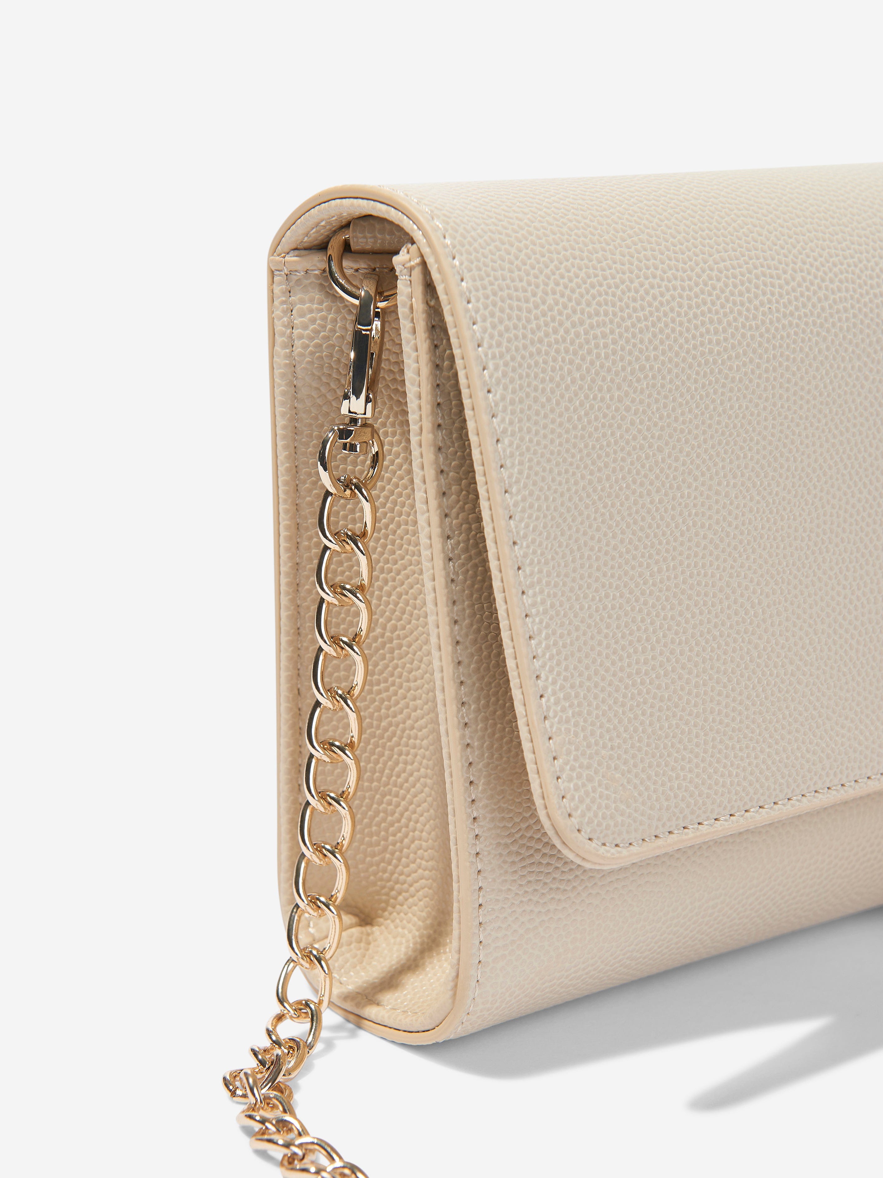 Valentino Girls Divina Crossbody Bag in Beige (27cm)
