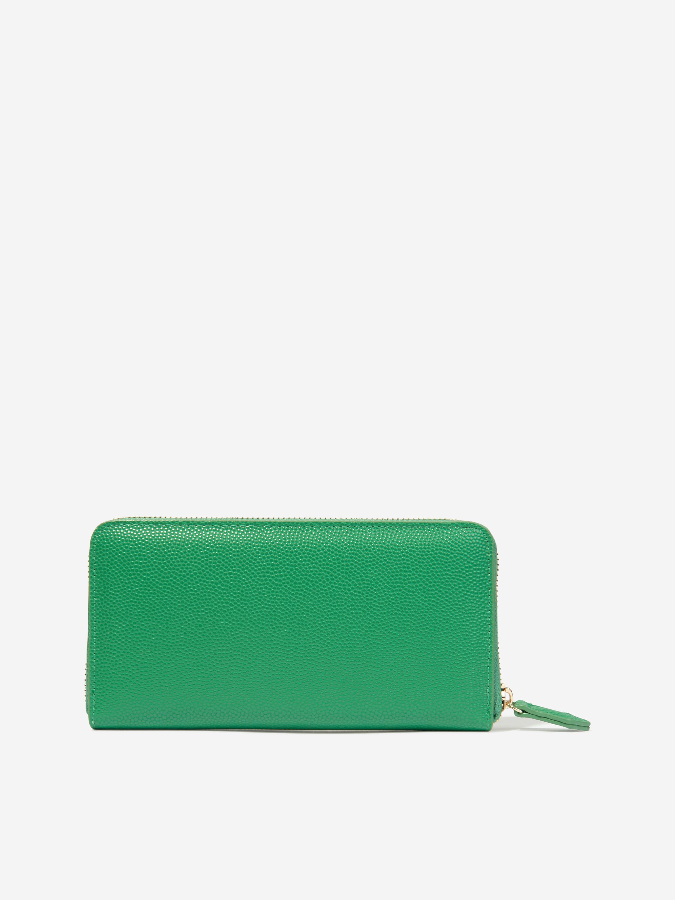 Porte-monnaie - VALENTINO - Divina Zip Around - Noir - 19x10x4 cm - 100% polyuréthane noir