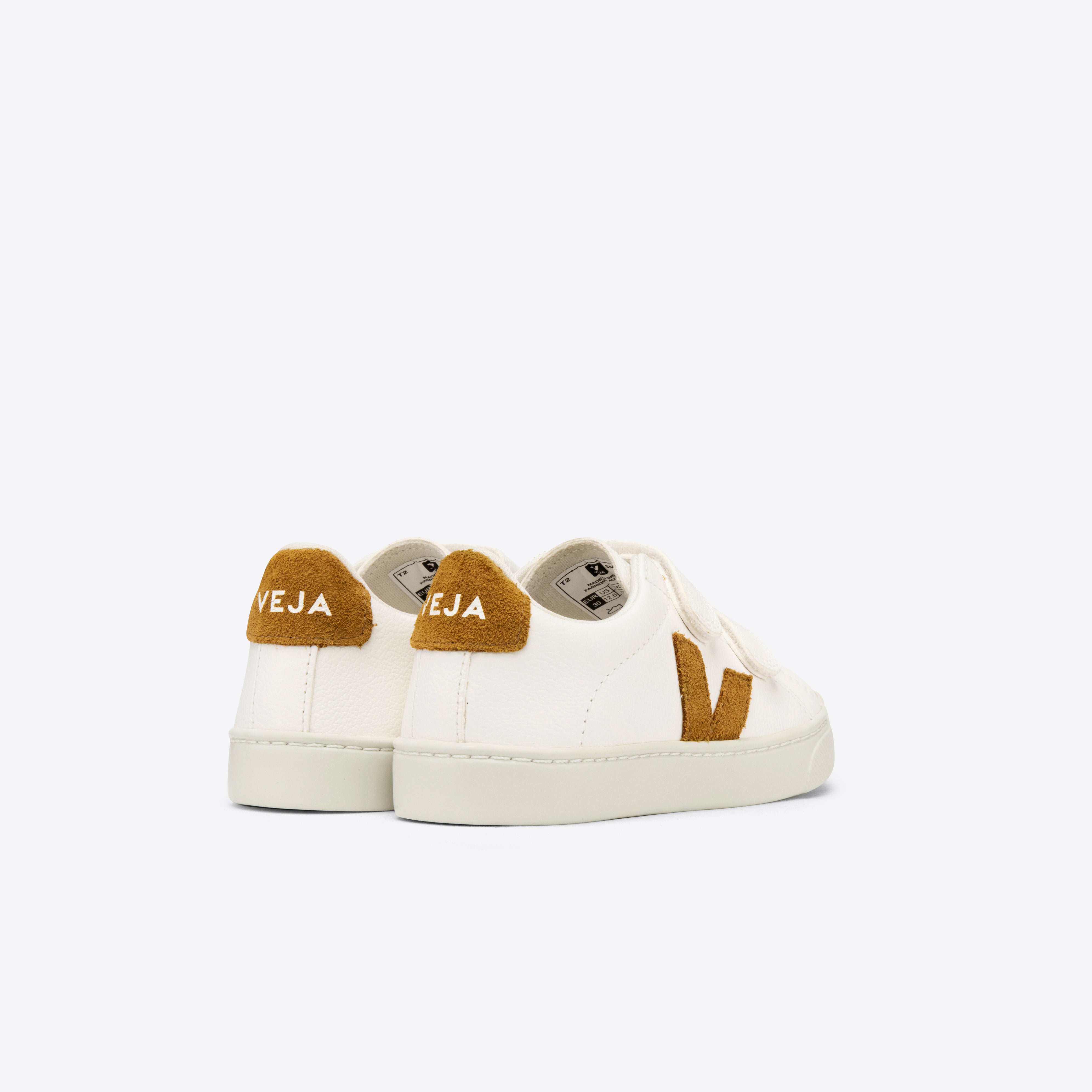 Boys & Girls White "SMALL ESPLAR" Shoes