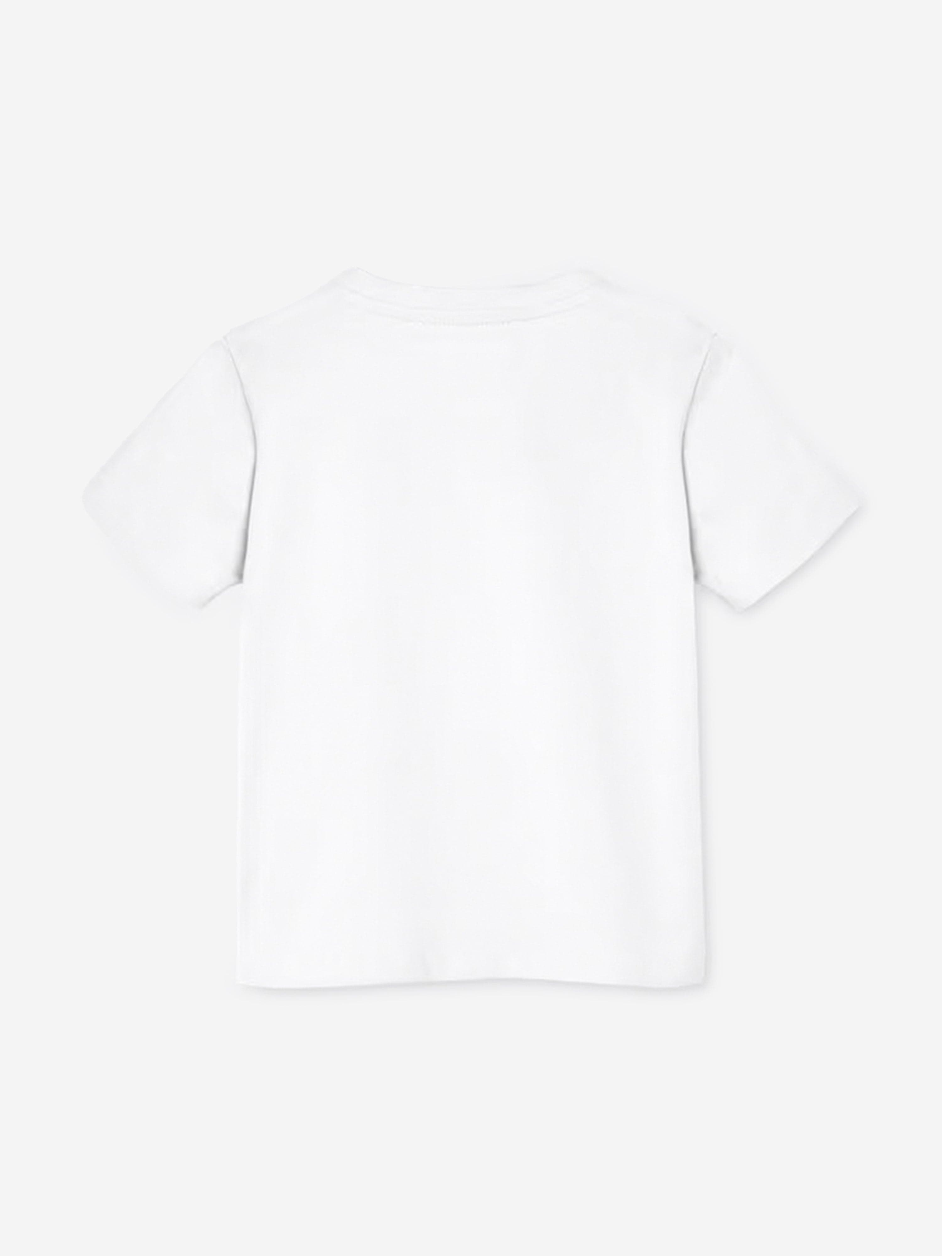 Versace Baby Medusa Logo T-Shirt in White