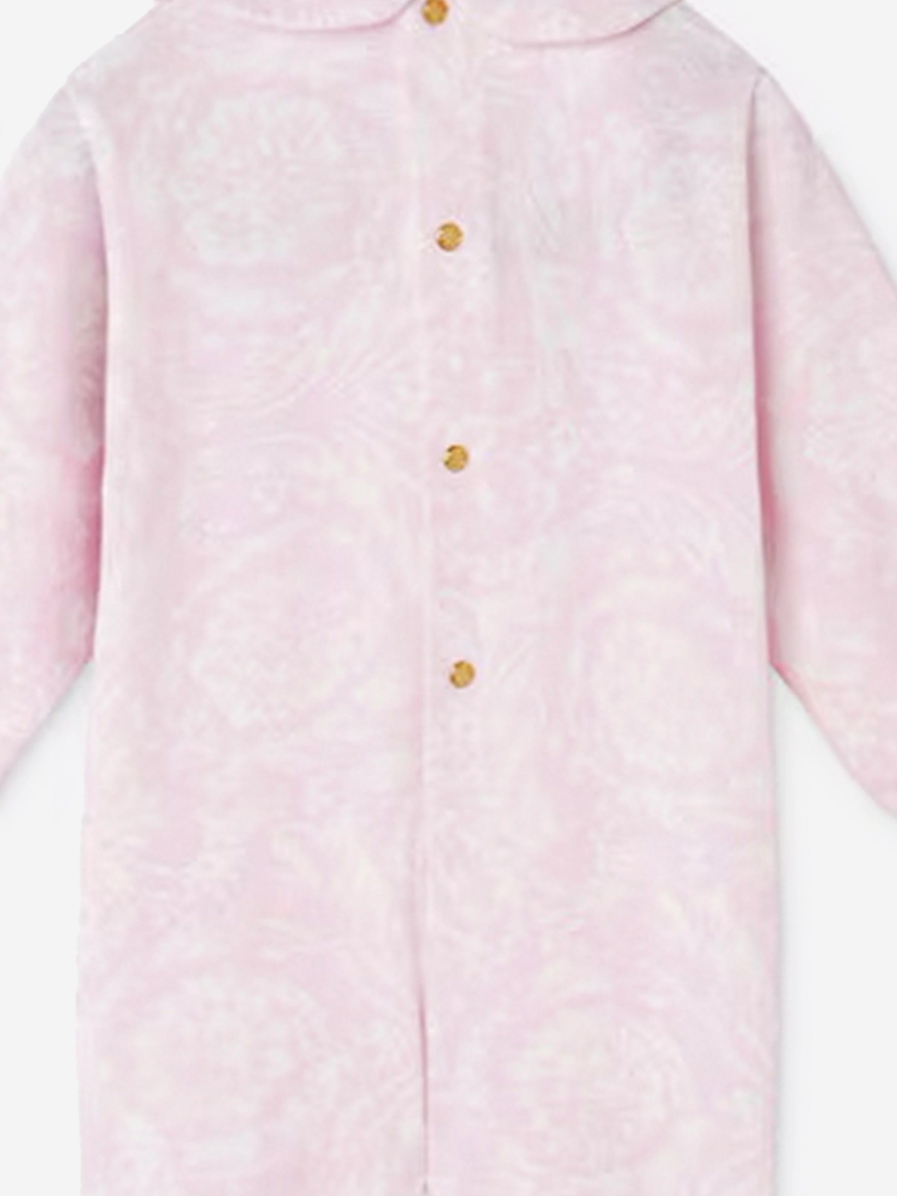 Versace Baby Girls Barocco Babygrow Gift Set in Pink