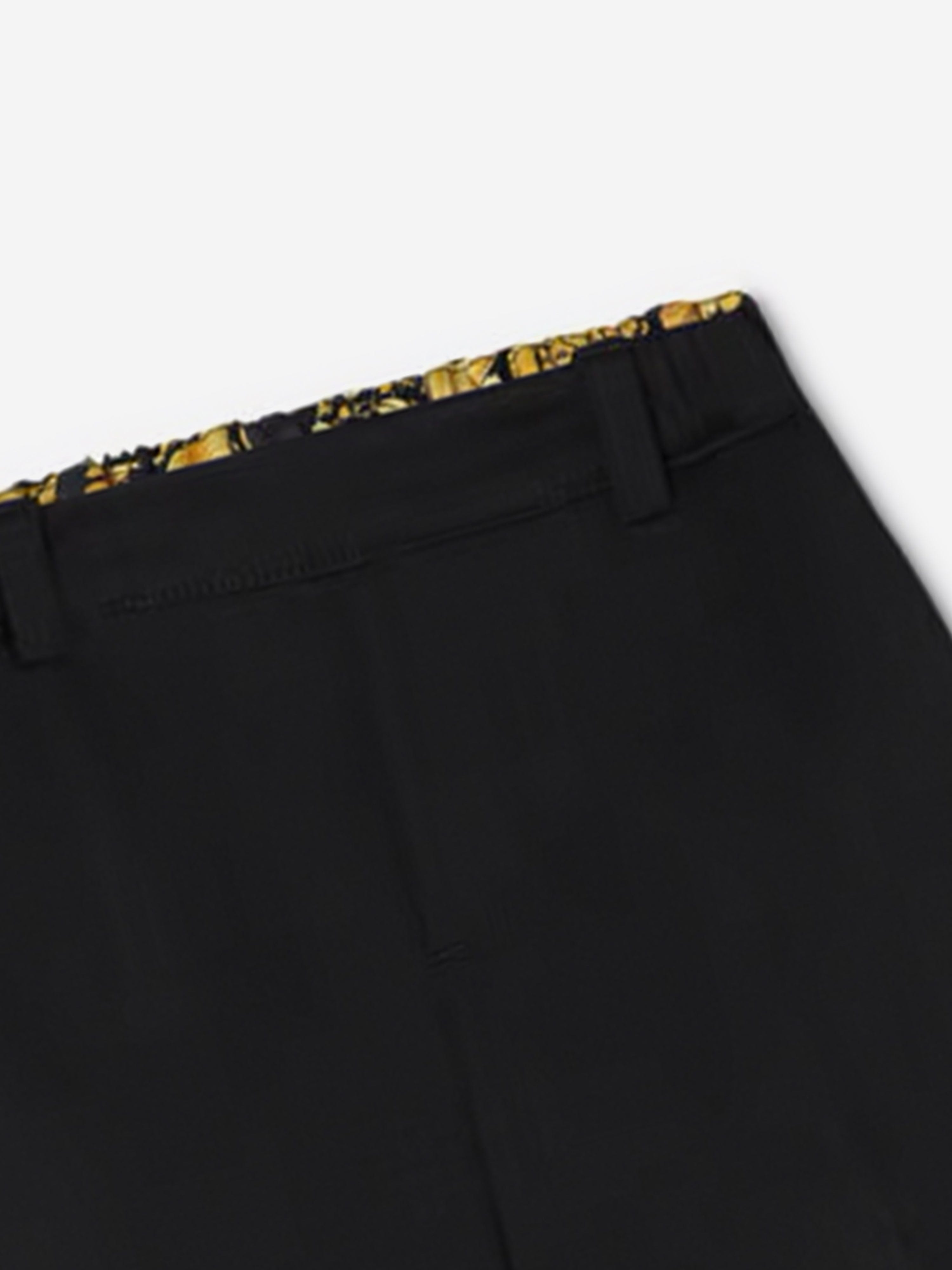 Versace Baby Boys Punto Milano Shorts in Black