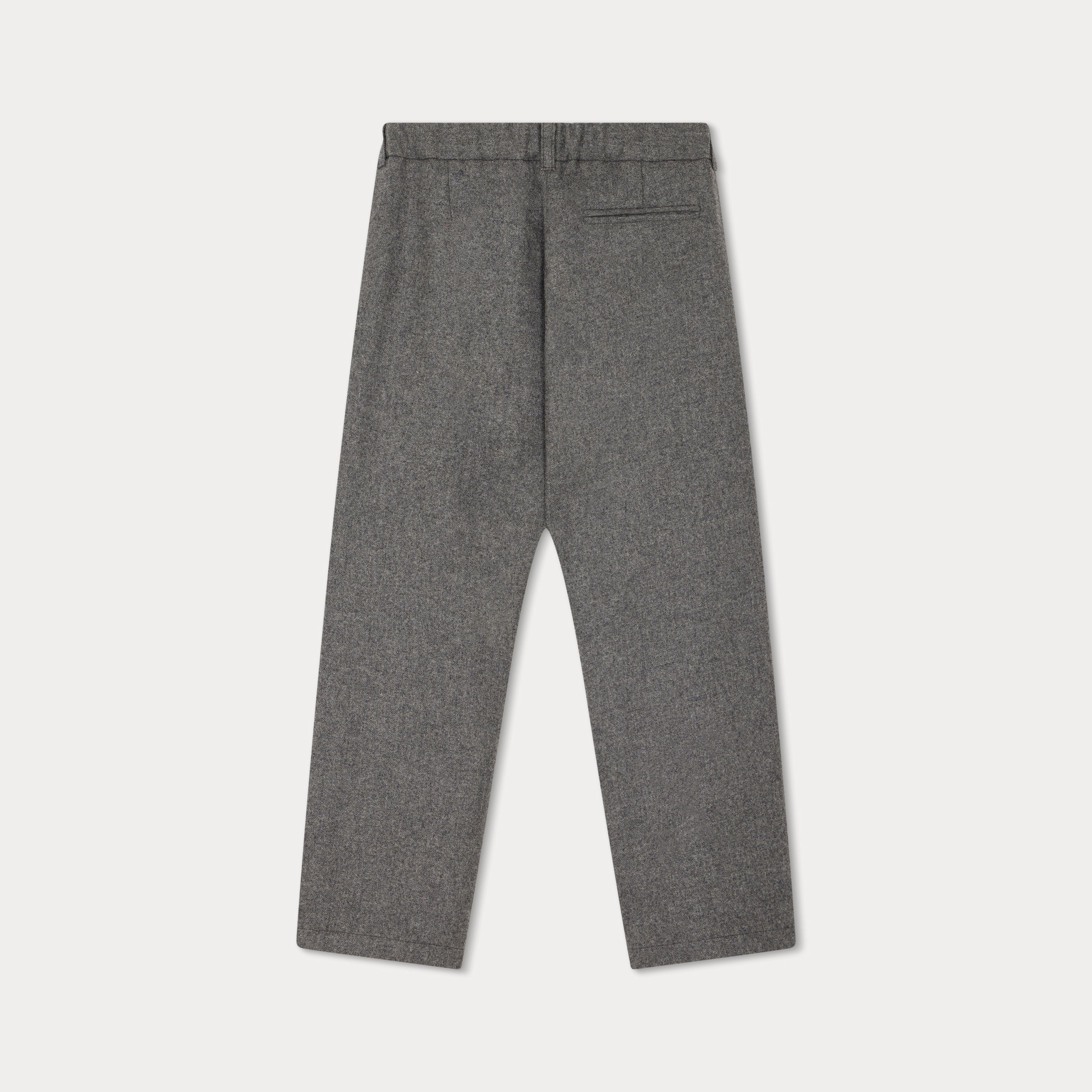 Boys Grey Wool Trousers