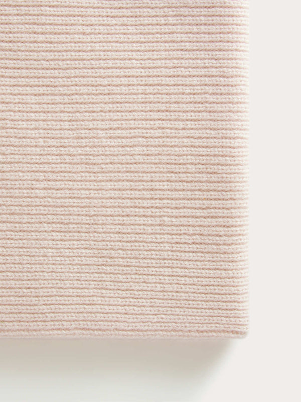 Girls Light Pink Cashmere Scarf