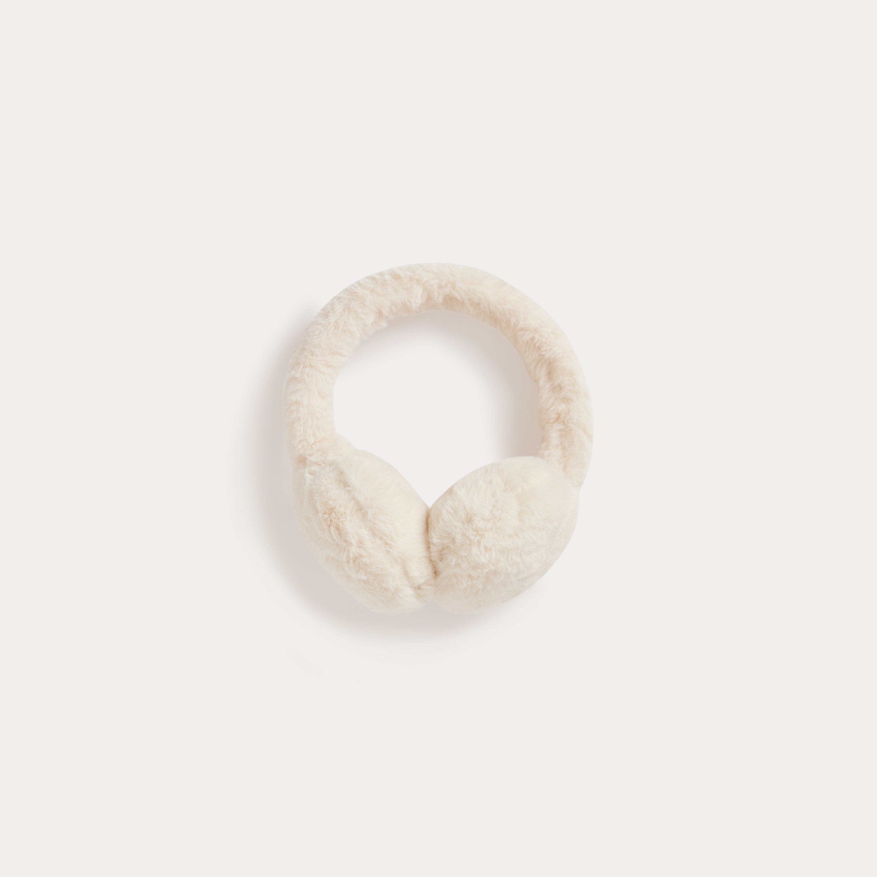 Girls White Earmuff