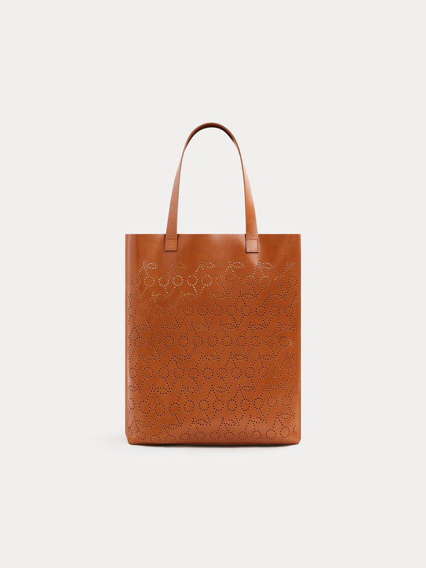 Girls Caramel Hollow Logo Handbag