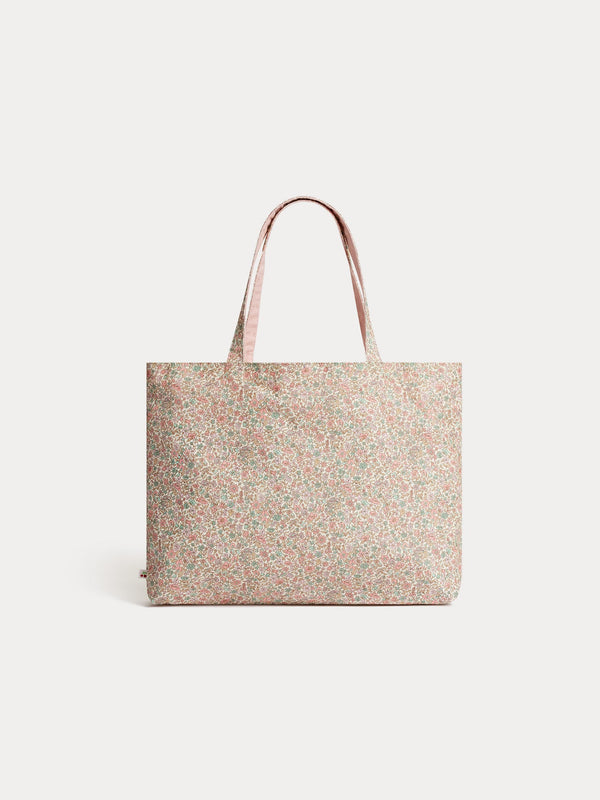 Girls Pink Floral Handbag
