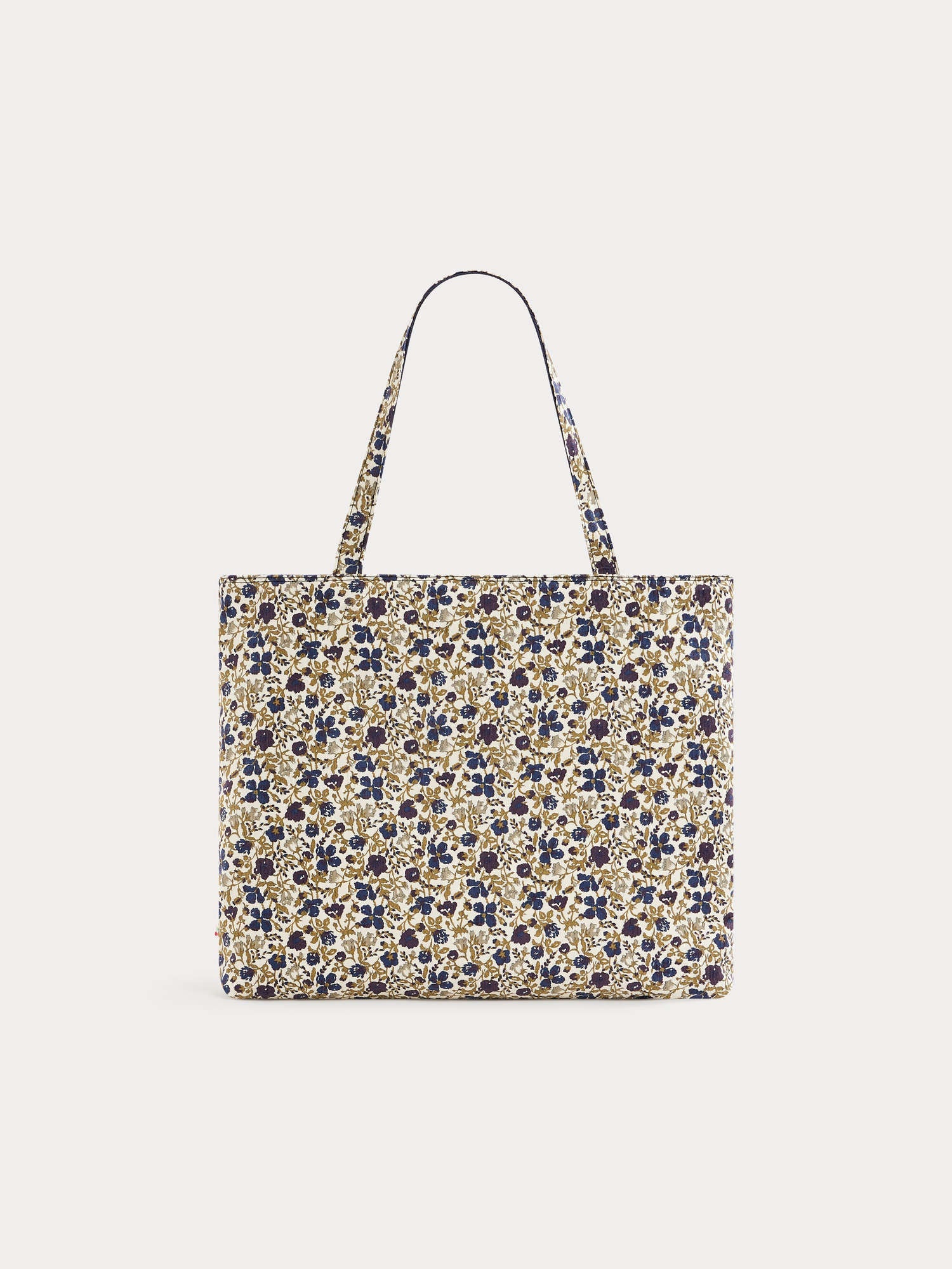 Girls Beige Floral Handbag