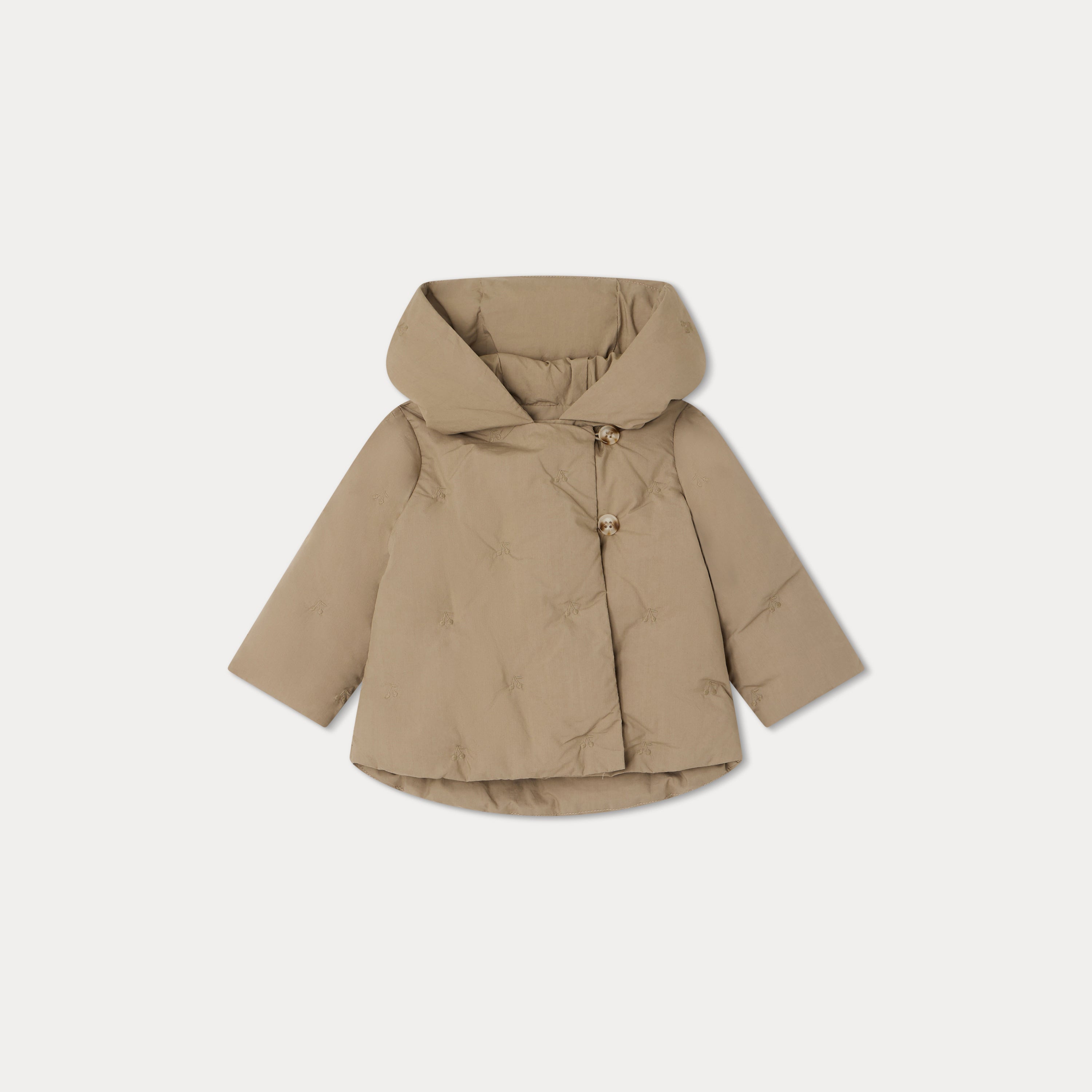 Baby Girls Khaki Padded Jacket