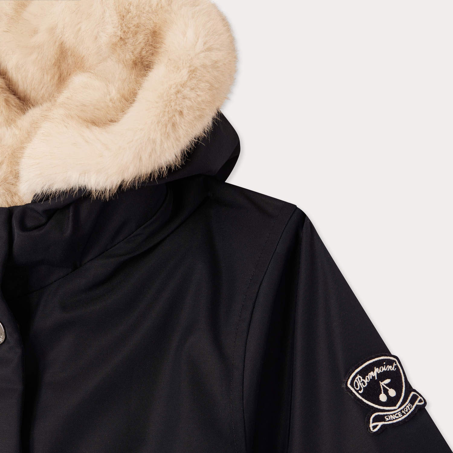 Girls Navy Coat