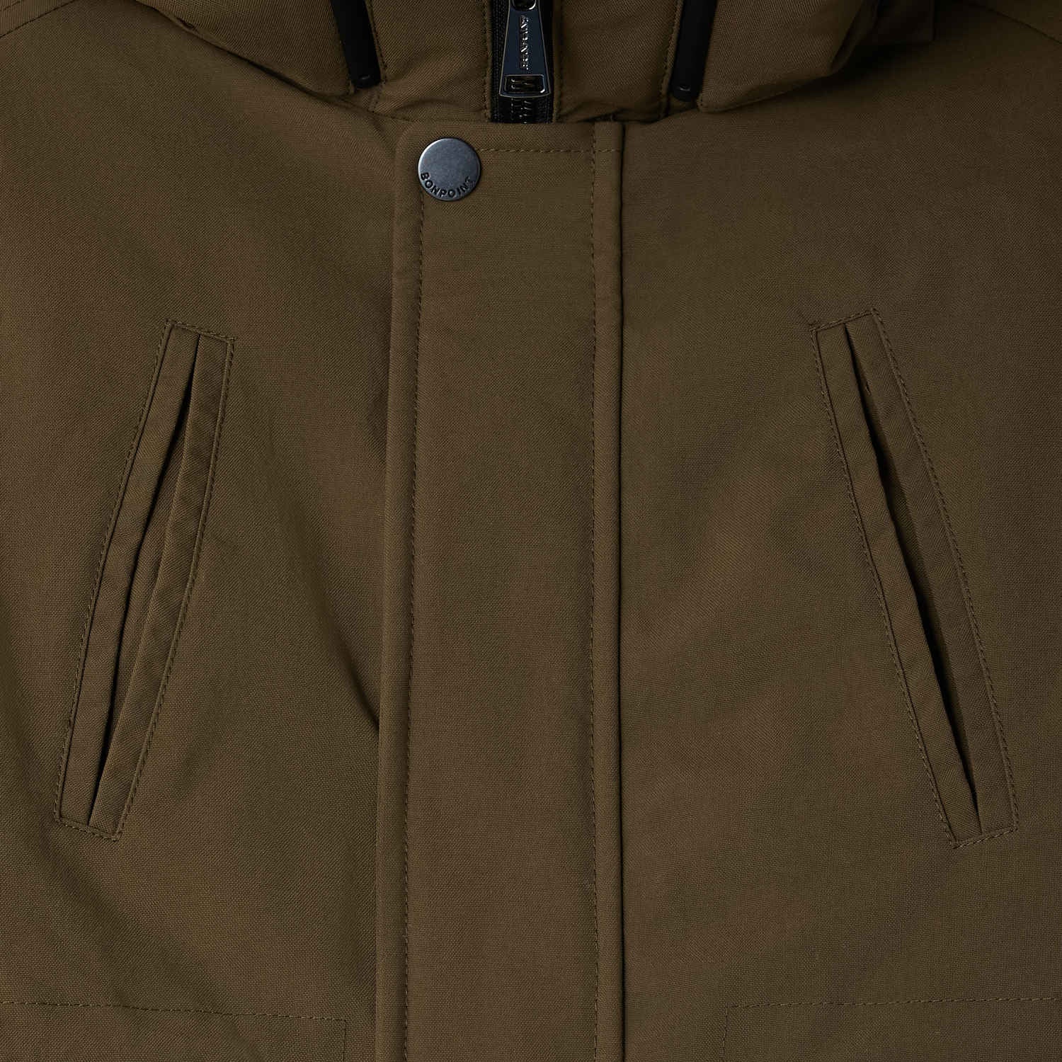 Boys Khaki Padded Coat