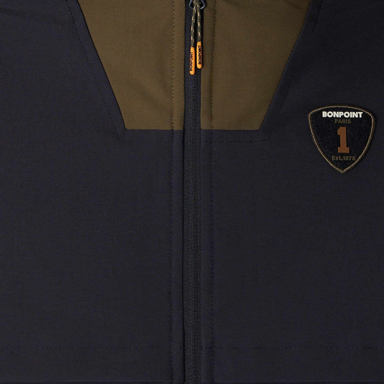 Boys Dark Blue Hooded Jacket