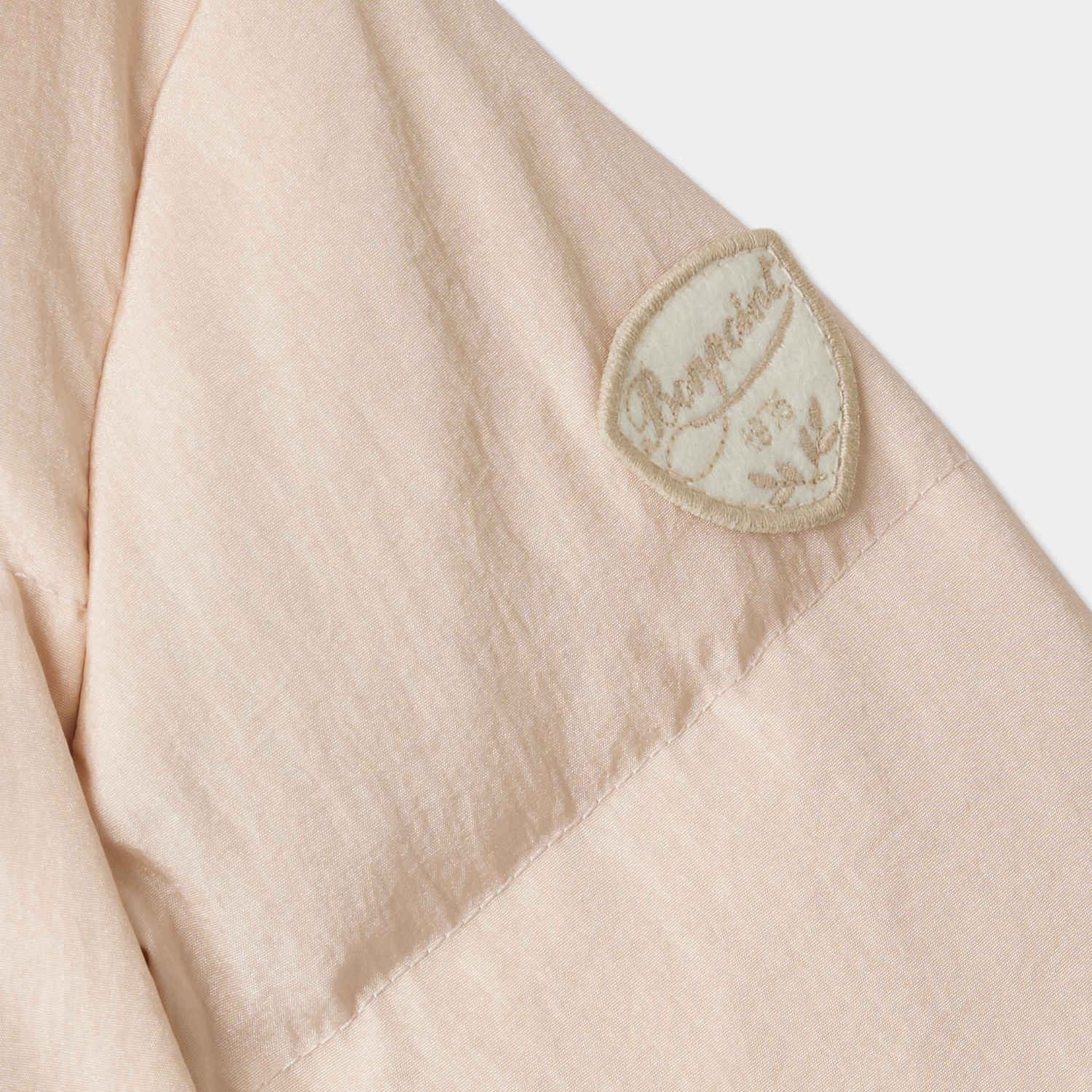 Baby Girls Light Pink Reversible Padded Down Jacket