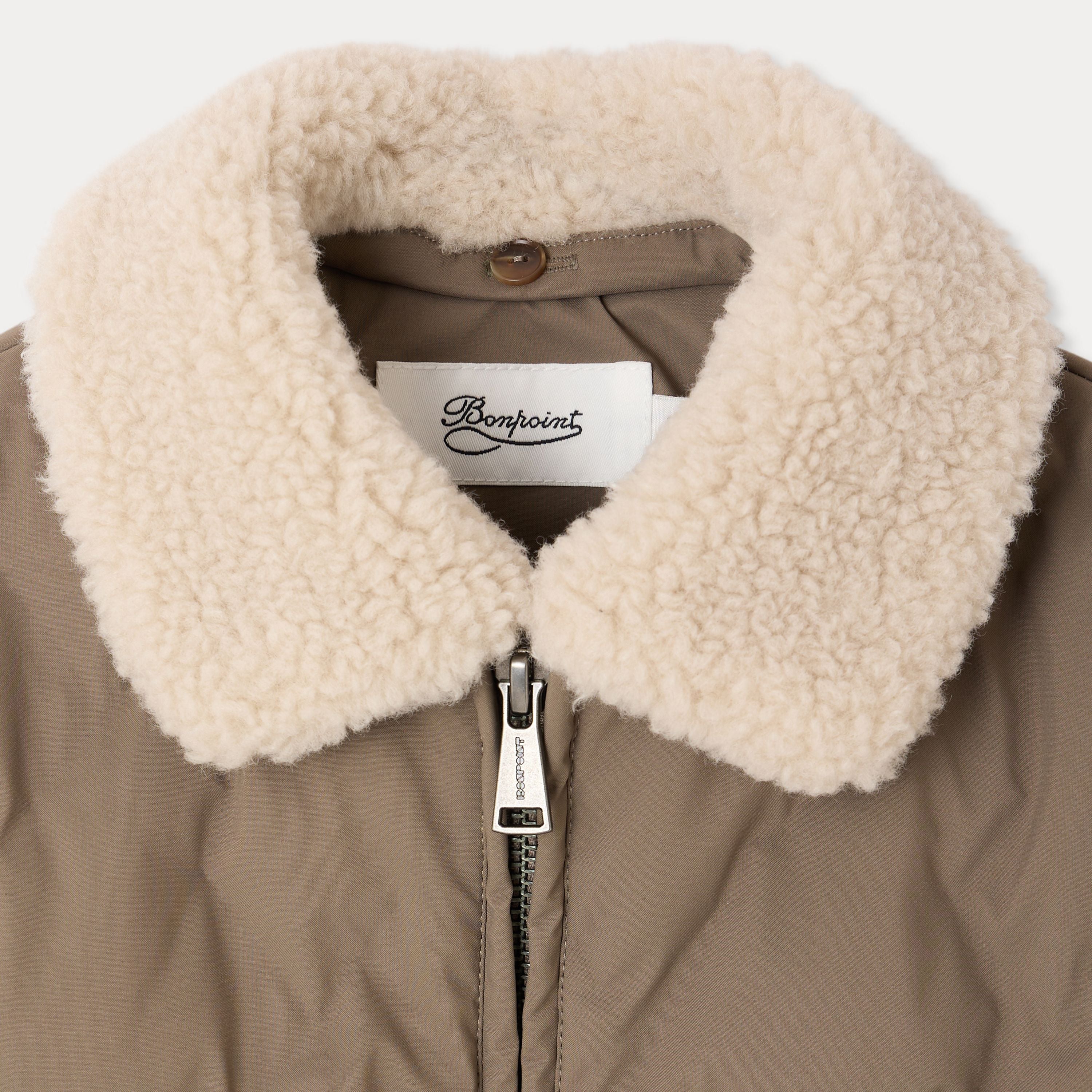 Boys Verdigris Quilted Jacket