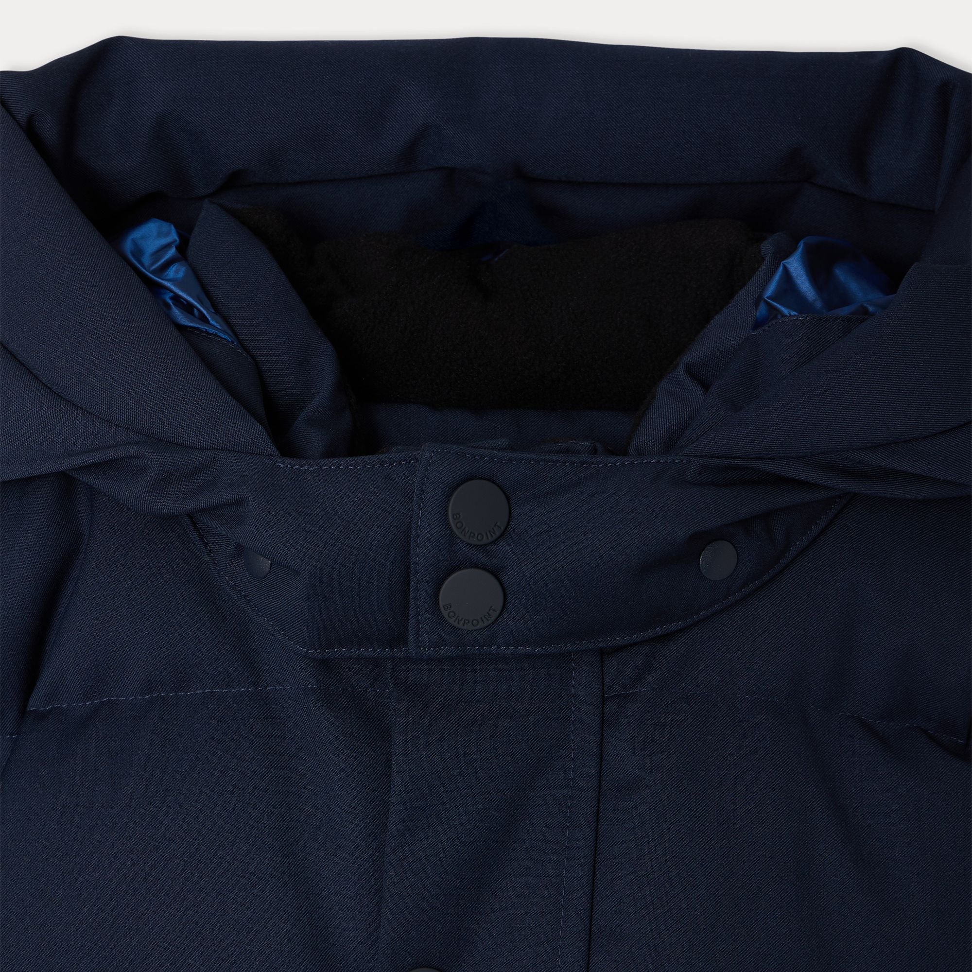Boys Navy Padded Down Jacket