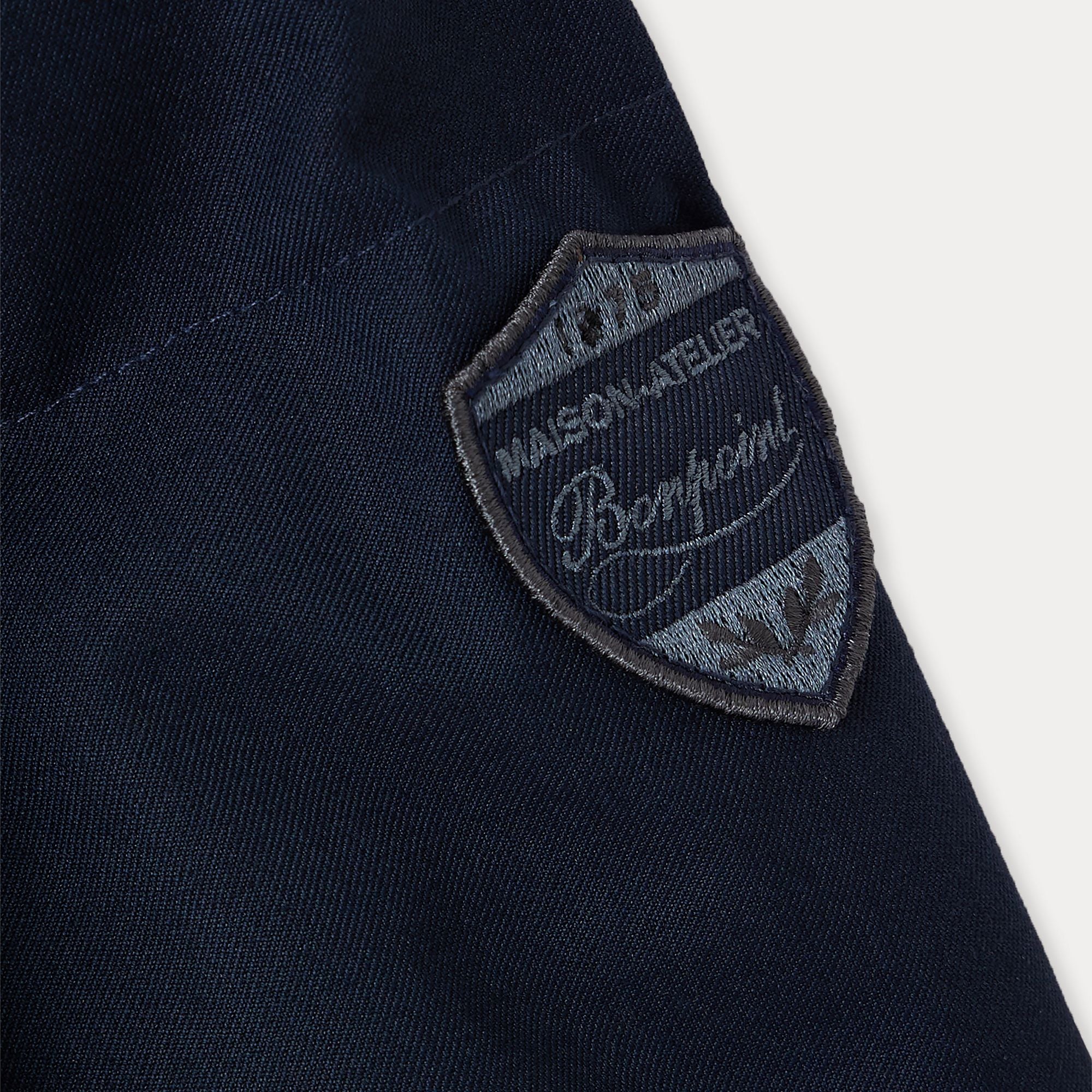 Boys Navy Padded Down Jacket