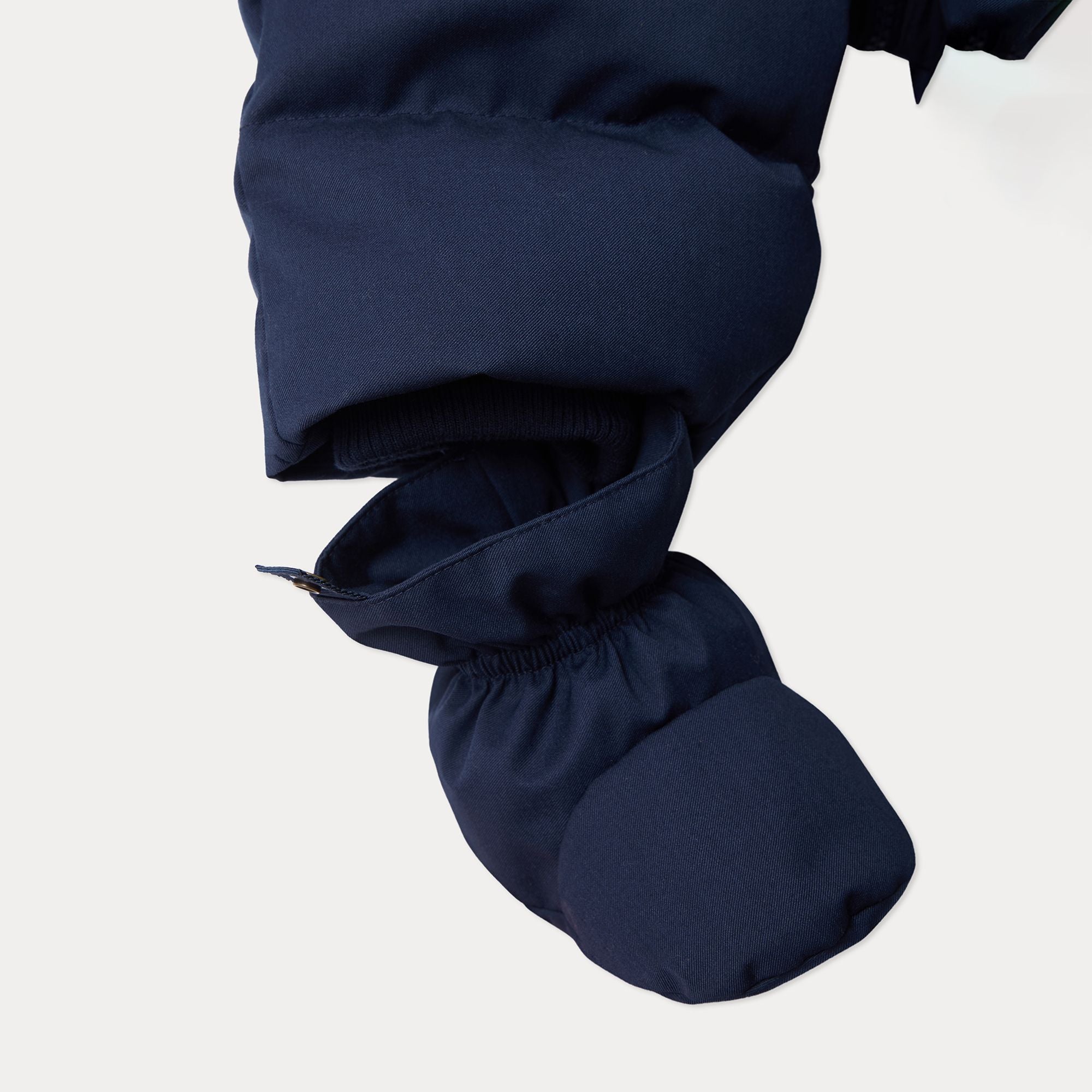 Combinaison matelassée bleu marine pour bébés garçons