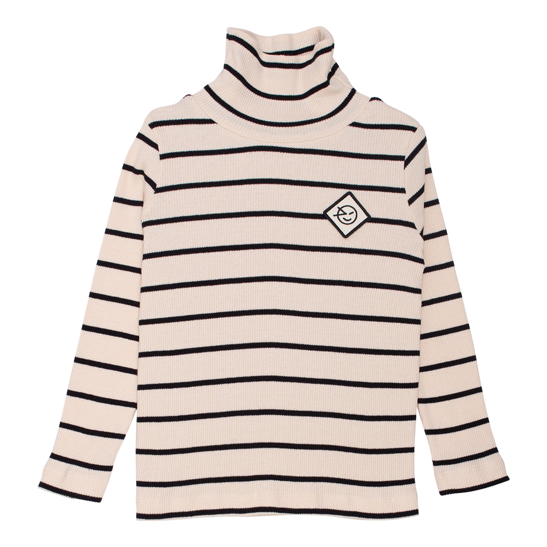 Boys & Girls White Stripes Cotton Top