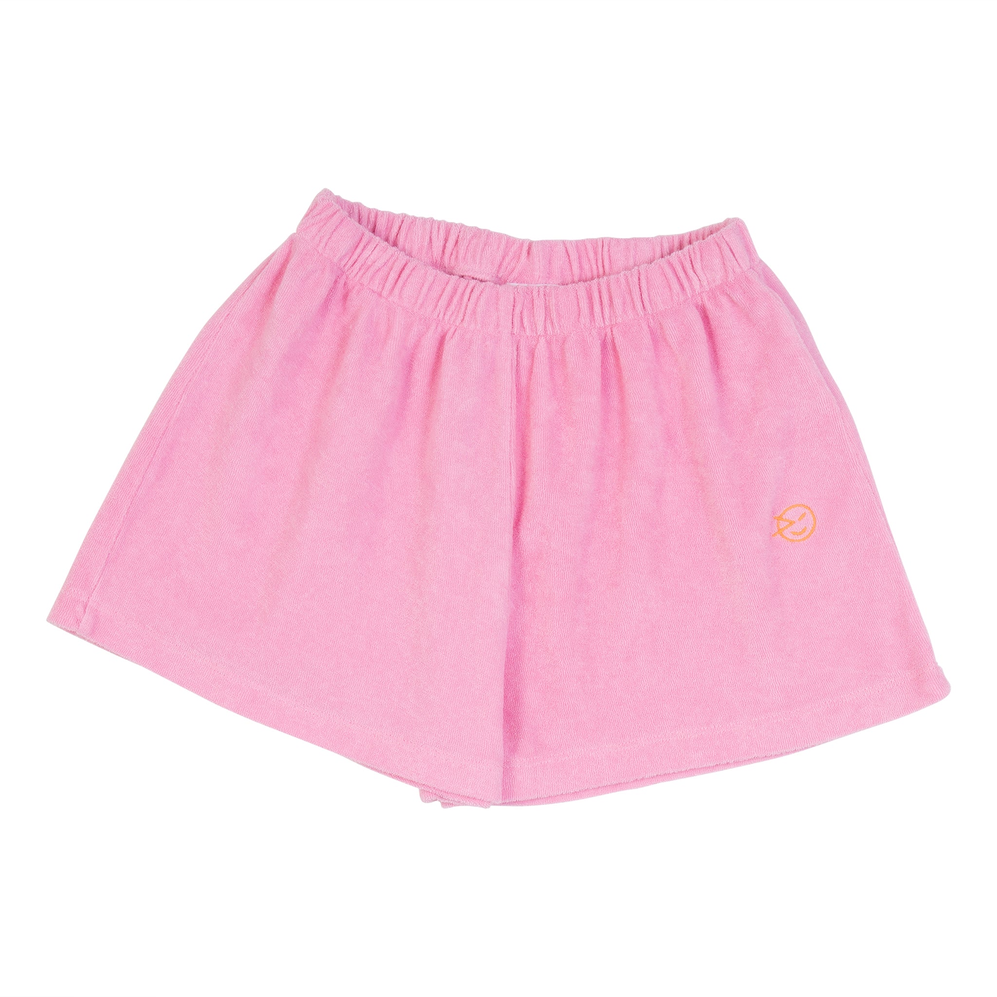 Boys & Girls Pink Cotton Shorts