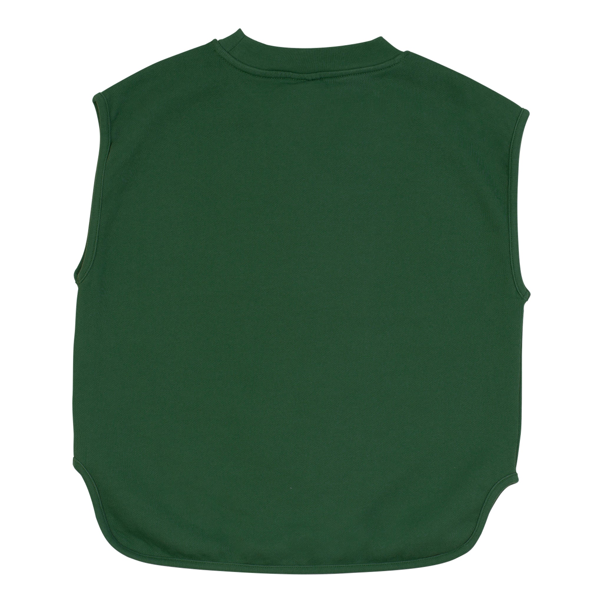 Boys & Girls Green Cotton Vest