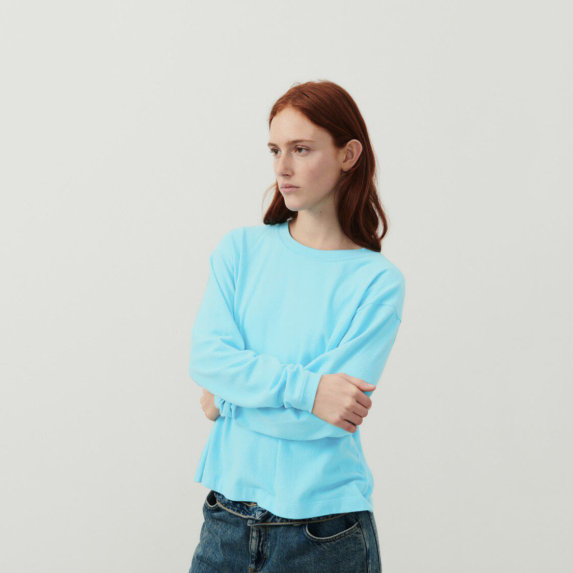 Women Light Blue T-Shirt
