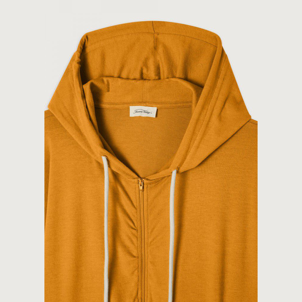 Girls Yellow Zip-Up Top