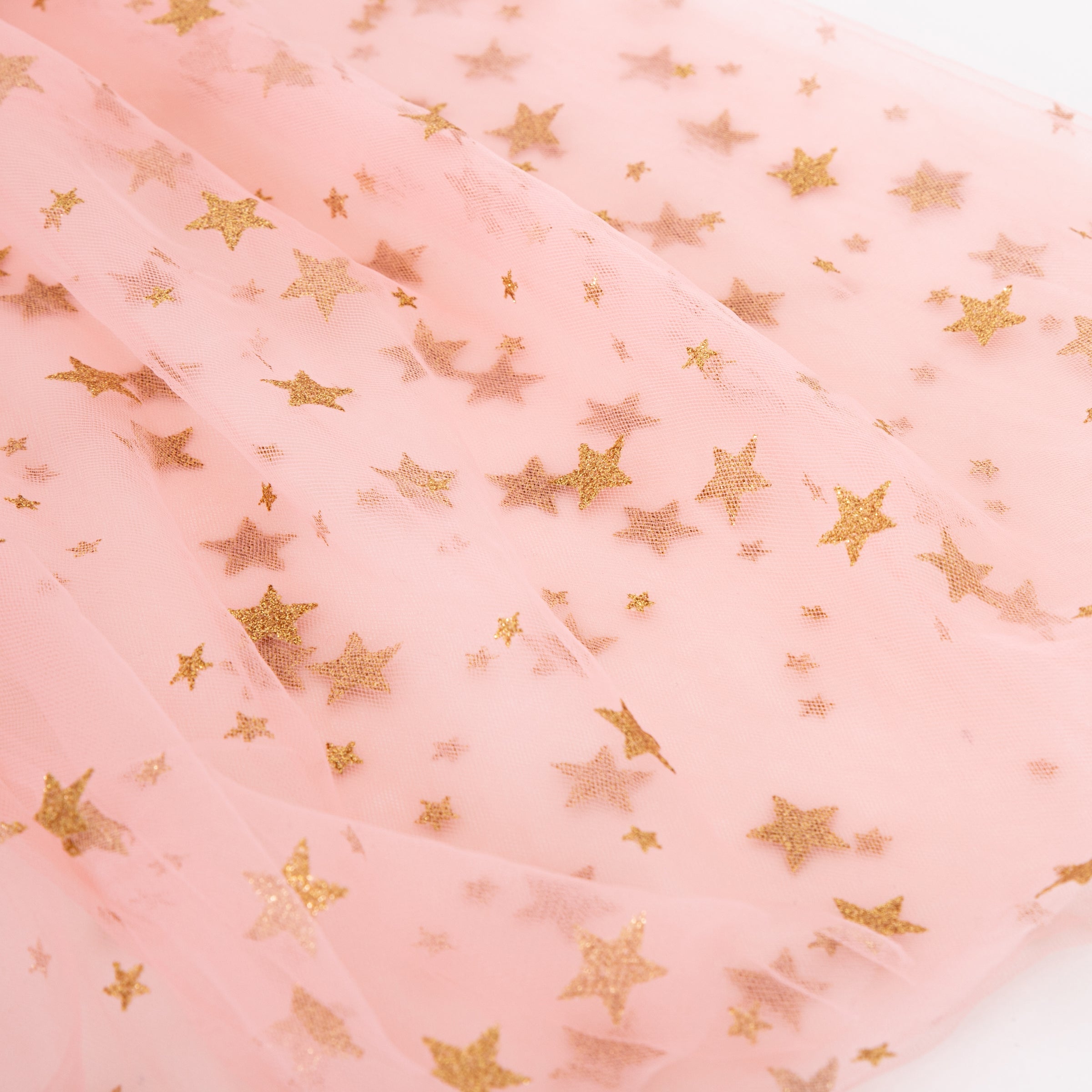 Pink Star Tulle Cape