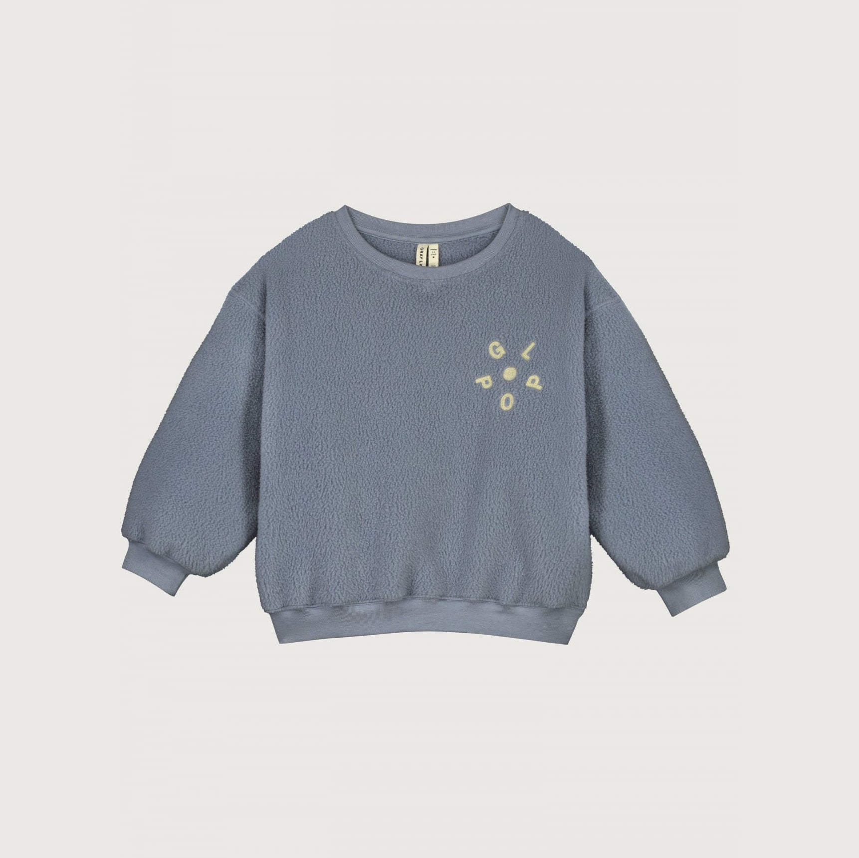 Boys & Girls Grey Blue Fleece Sweatshirt