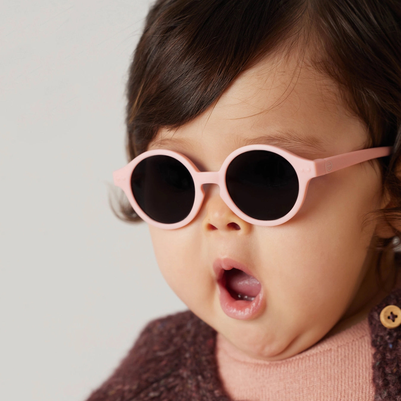 Baby Boys & Girls Pink "#d"Sunglasses(0-9M)