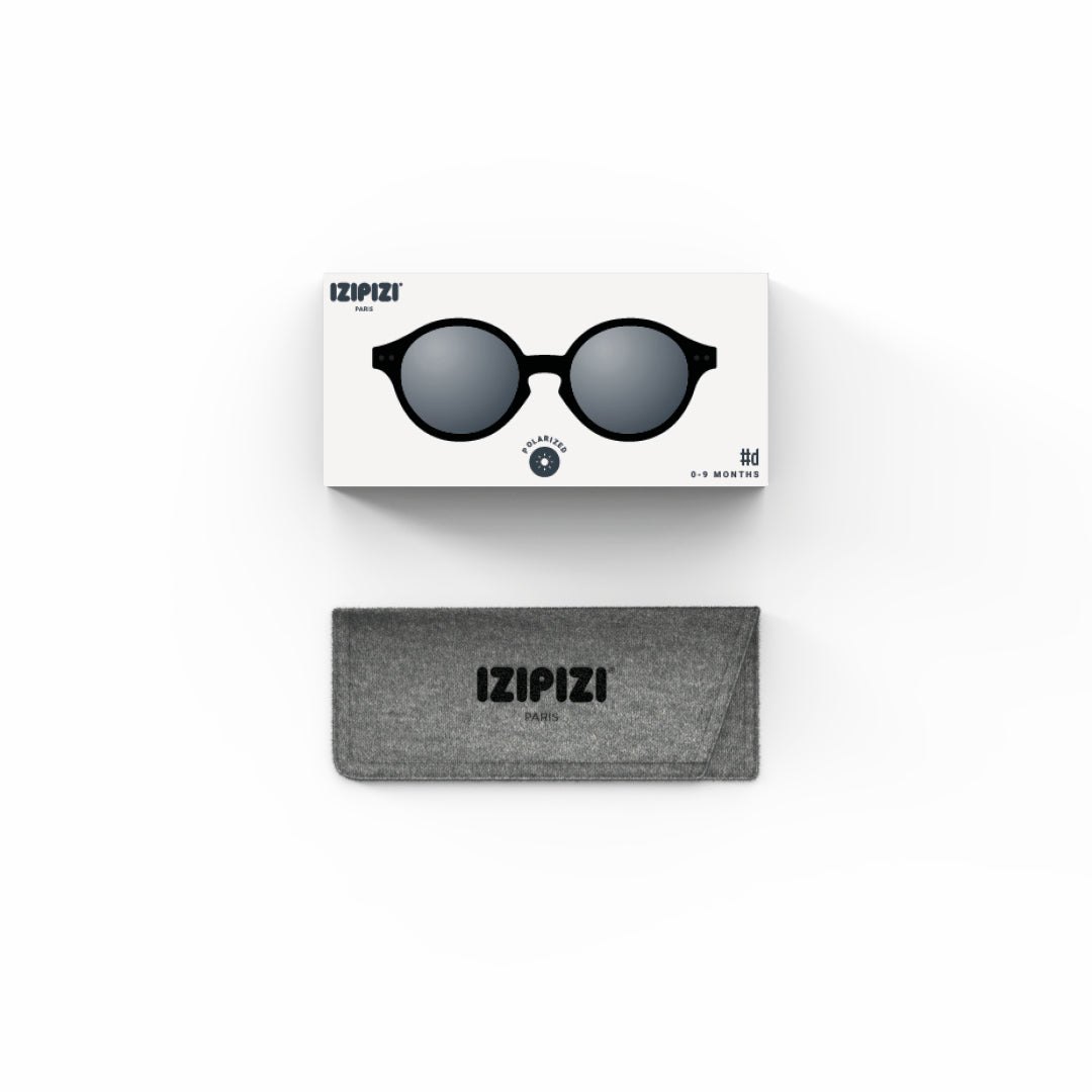 Baby Boys & Girls Black "#d"Sunglasses(0-9M)
