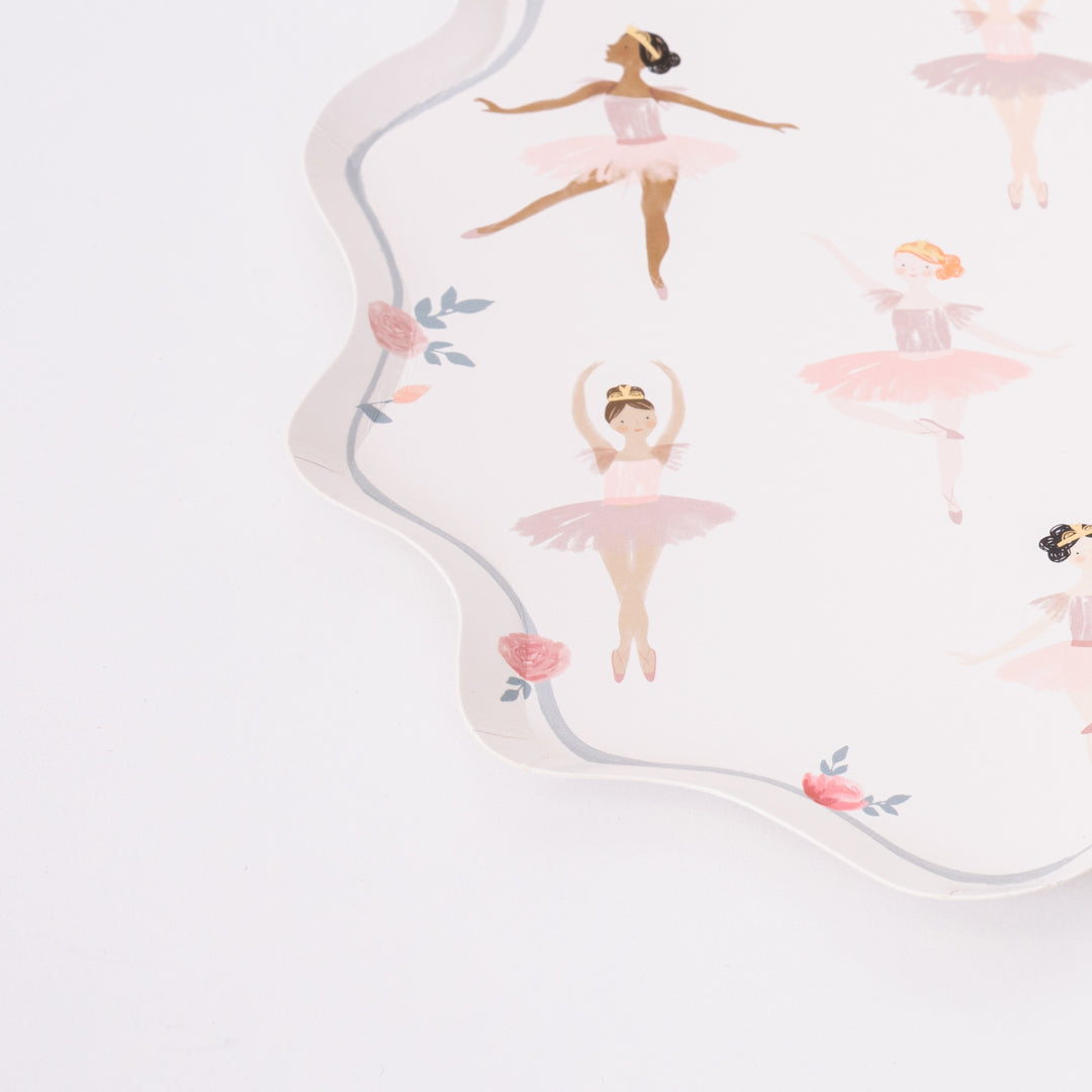 Ballerina Plates(8 Pack)