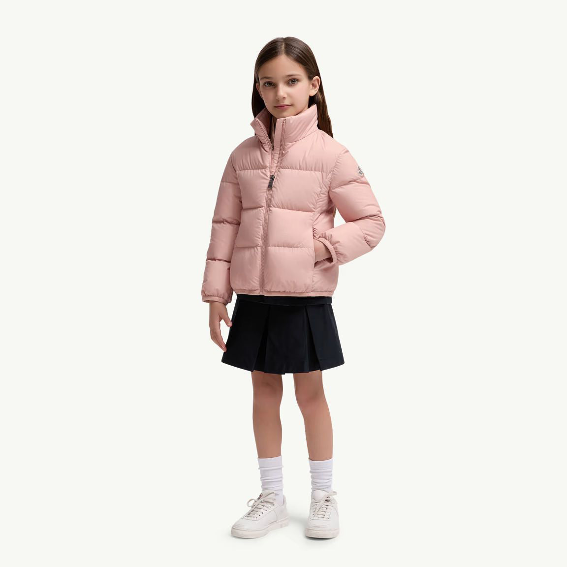 Girls Pink"CERMASA"Padded Down Jacket