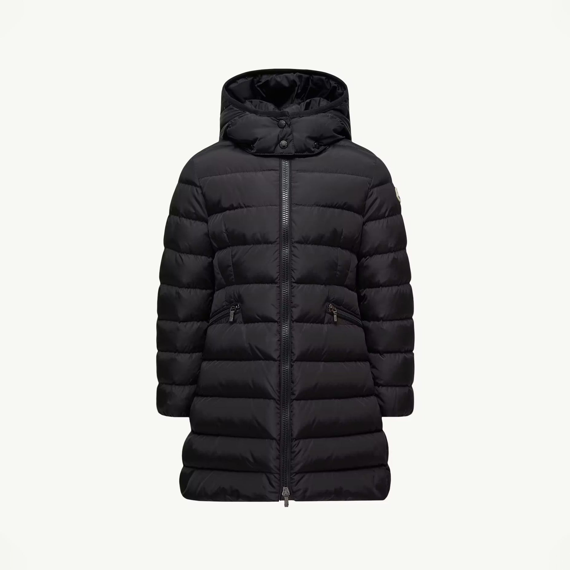 Girls Black "CHARPAL" Padded Down Coat