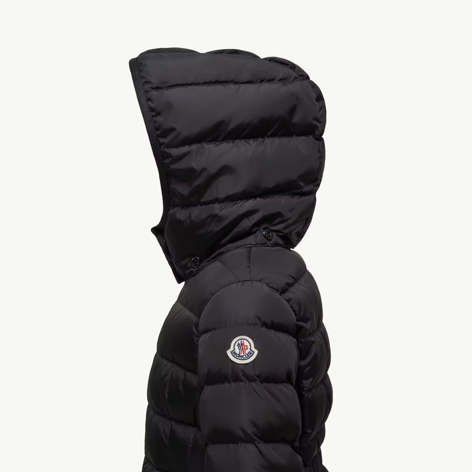Girls Black "CHARPAL" Padded Down Coat