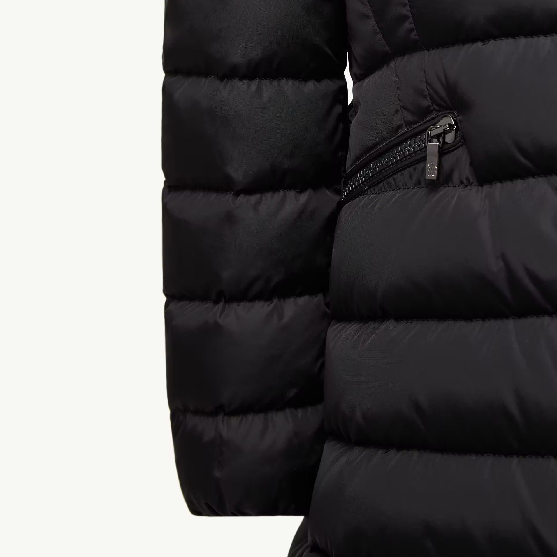 Girls Black "CHARPAL" Padded Down Coat