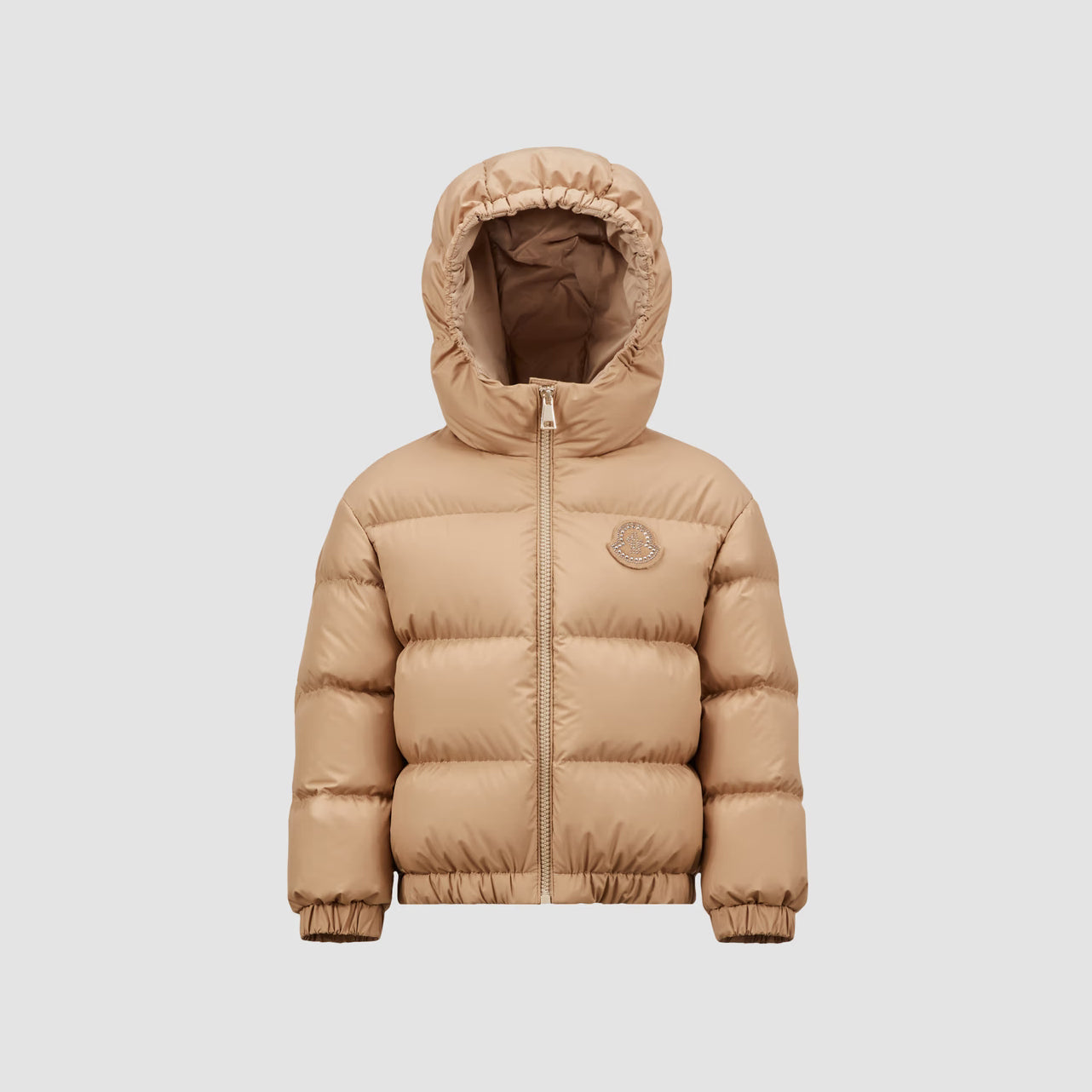 Girls Khaki "CLARITIA" Padded Down Jacket