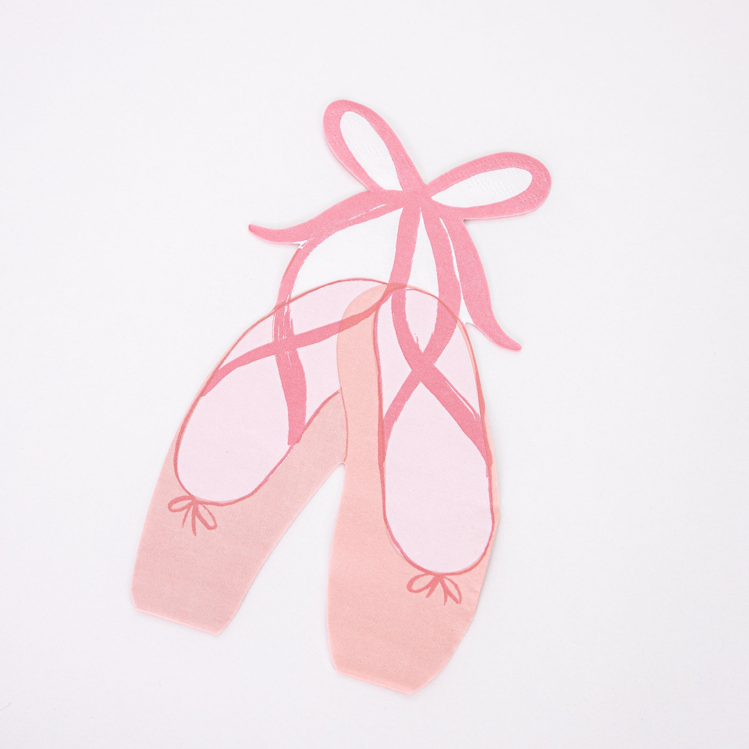 Pink Ballet Shoes Serviettes(16 Pack)