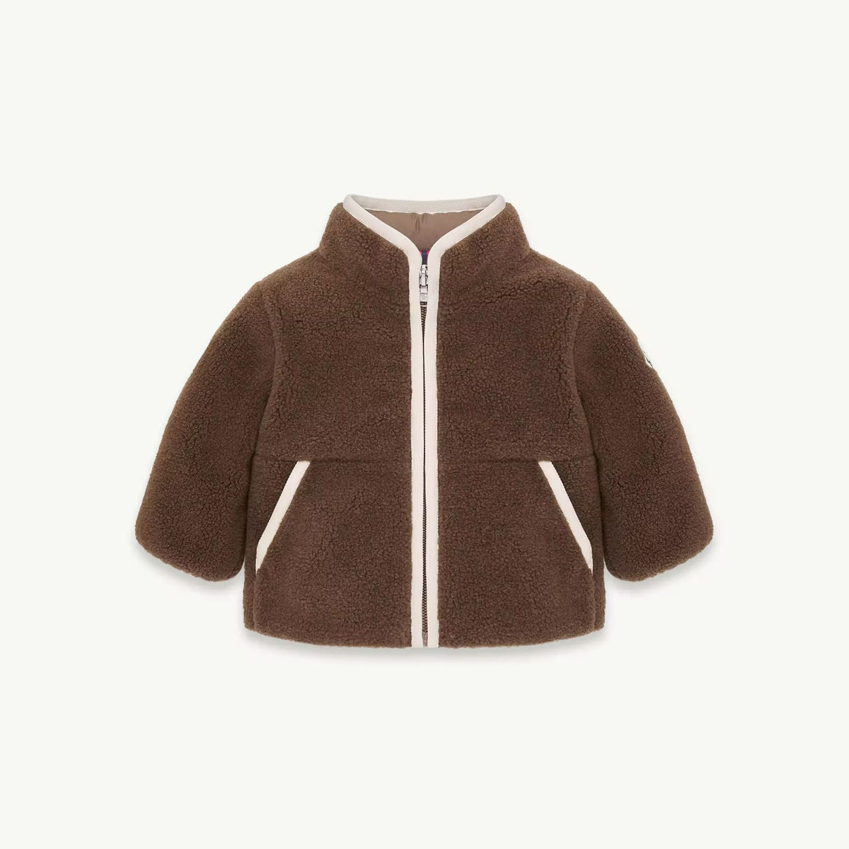 Baby Boys Brown Padded Down Top