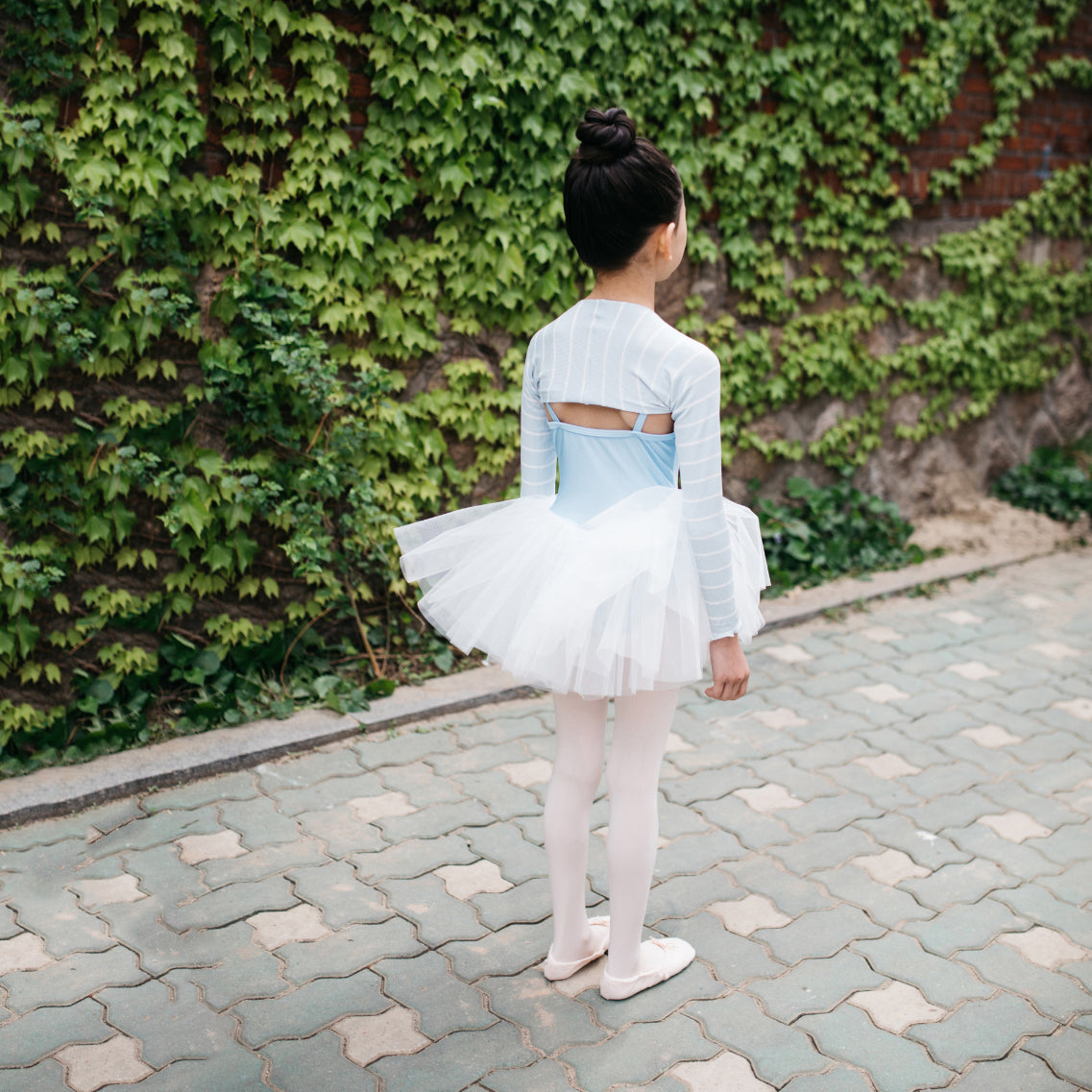 Girls Blue Ballet Onesies