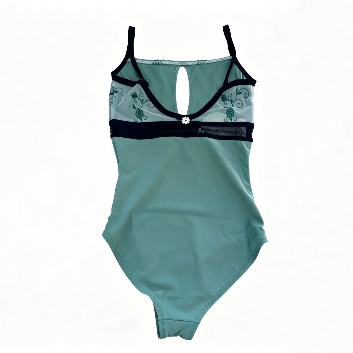 Girls Green "BRIGID" Ballet Onesies(KC17038-C78/L16+TRD14+TP27)