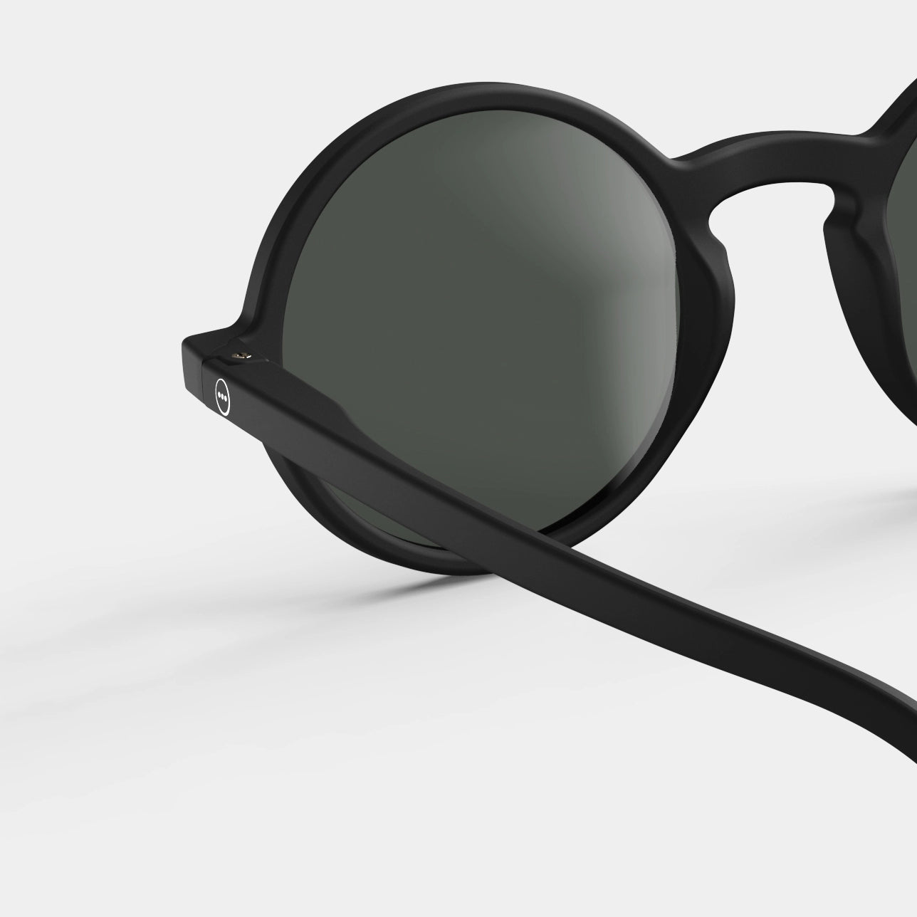Adult Black "SUN #G" Sunglasses