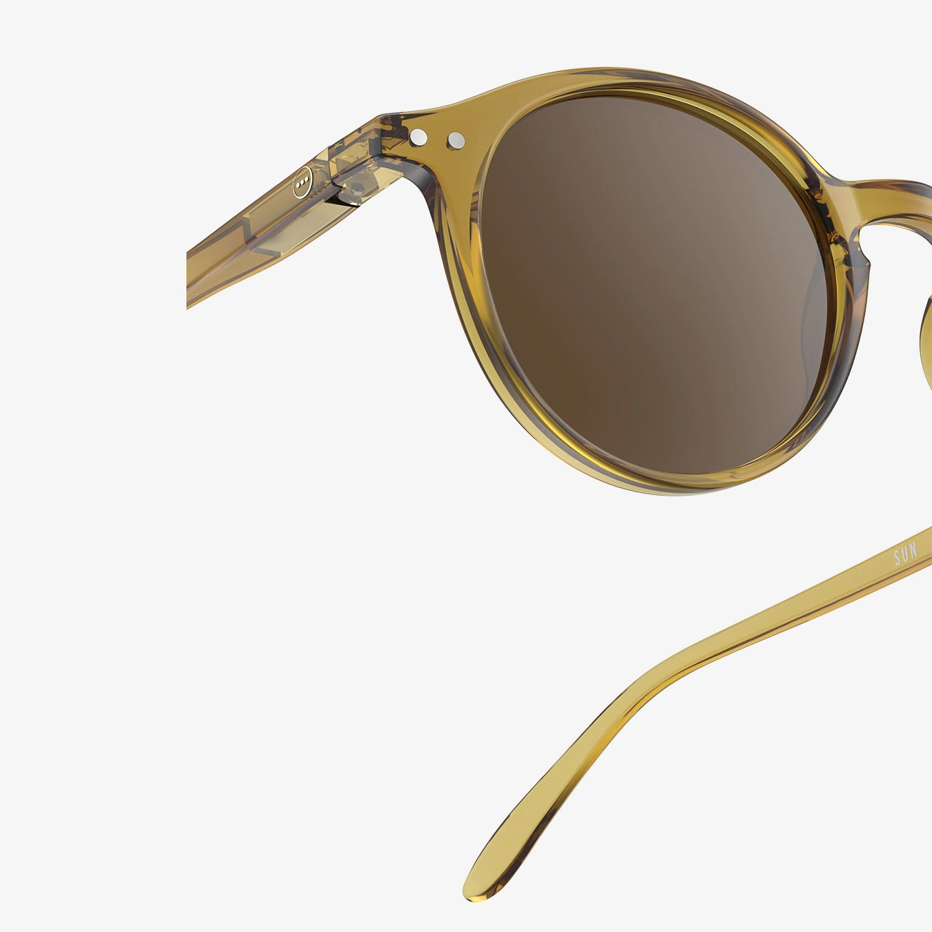 Adult Green "SUN #D" Sunglasses