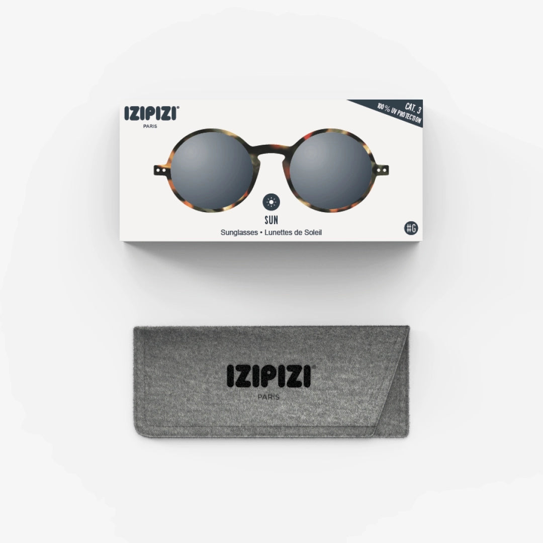 Adult Brown "SUN #G" Sunglasses