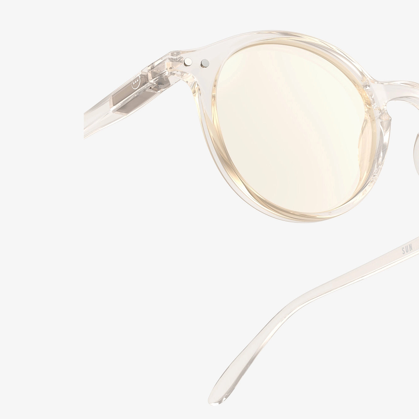 Adult Beige "SUN #D" Sunglasses