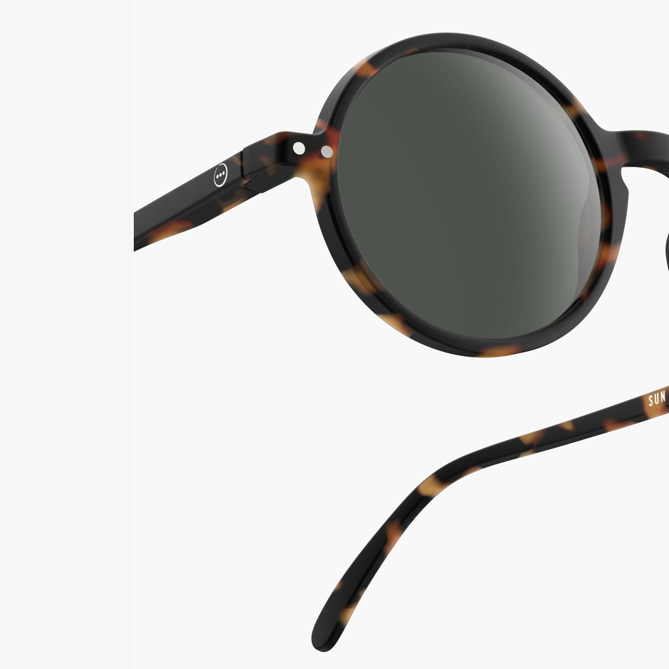 Adult Brown "SUN #G" Sunglasses