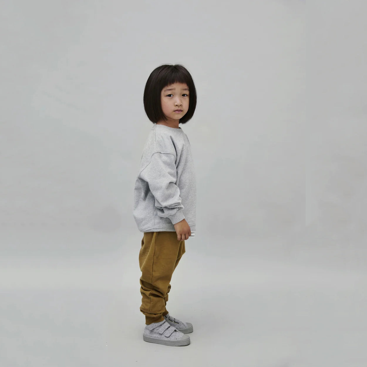 Boys & Girls Grey Cotton Sweatshirt