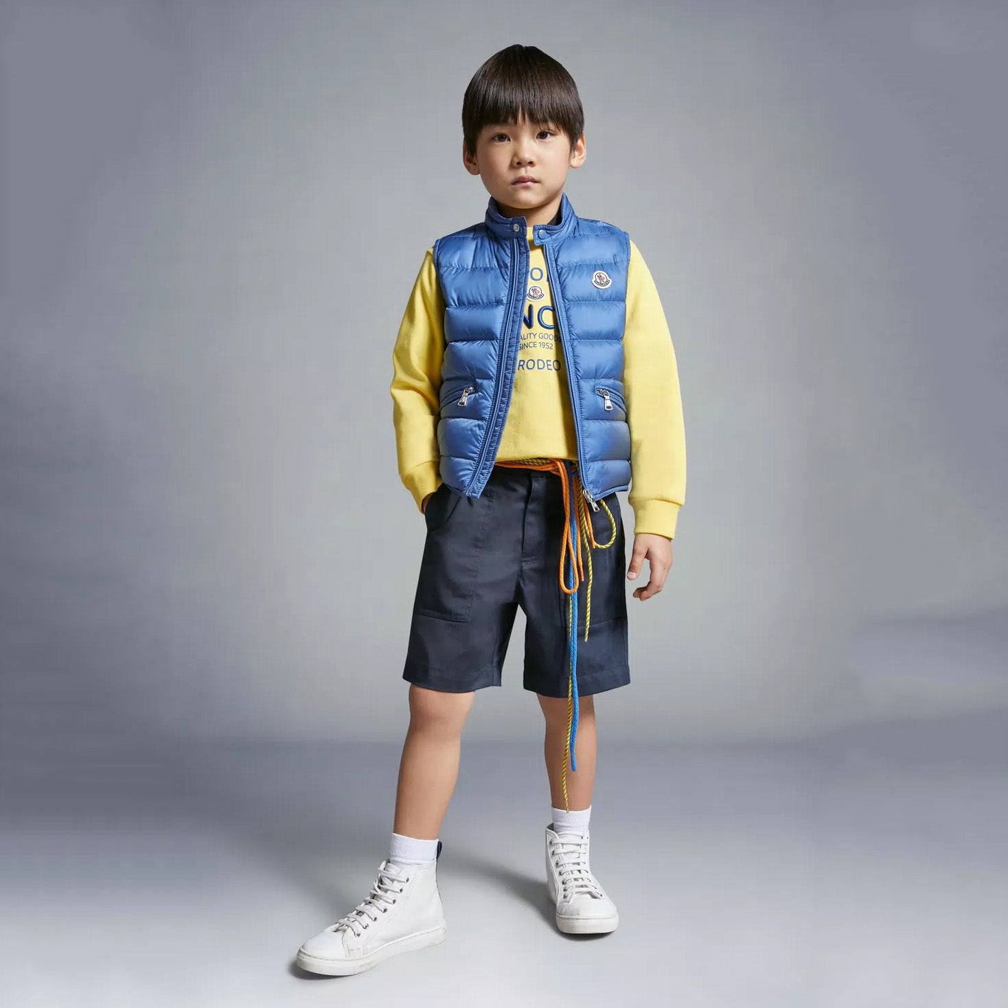 Boys Blue "GUI" Padded Down Gilet