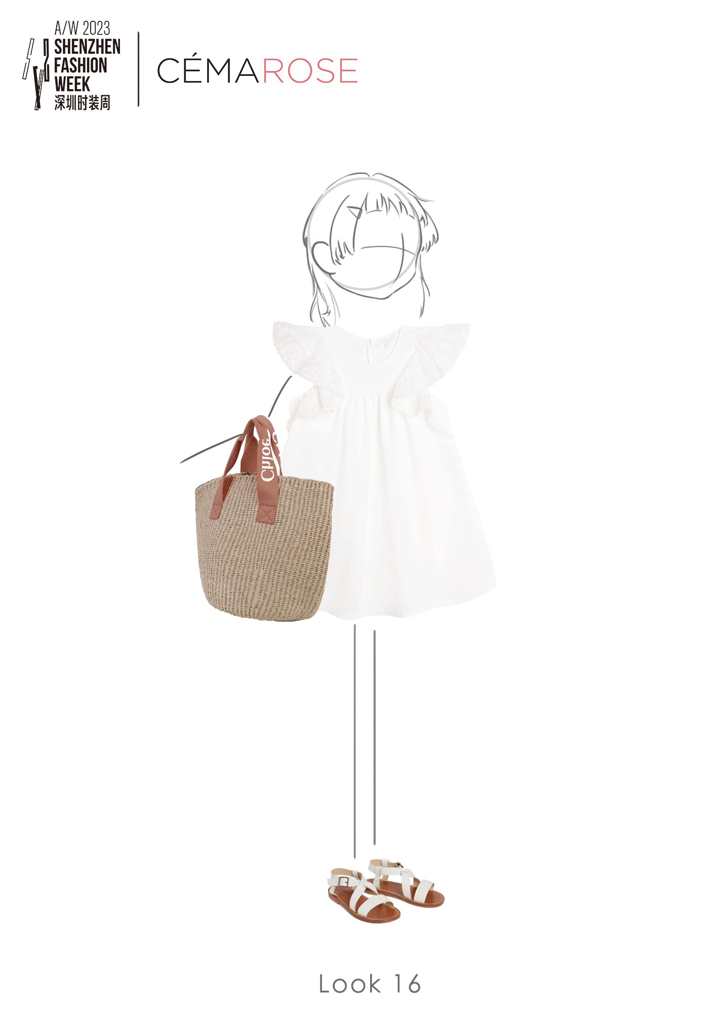 Girls Coral Logo Handbag