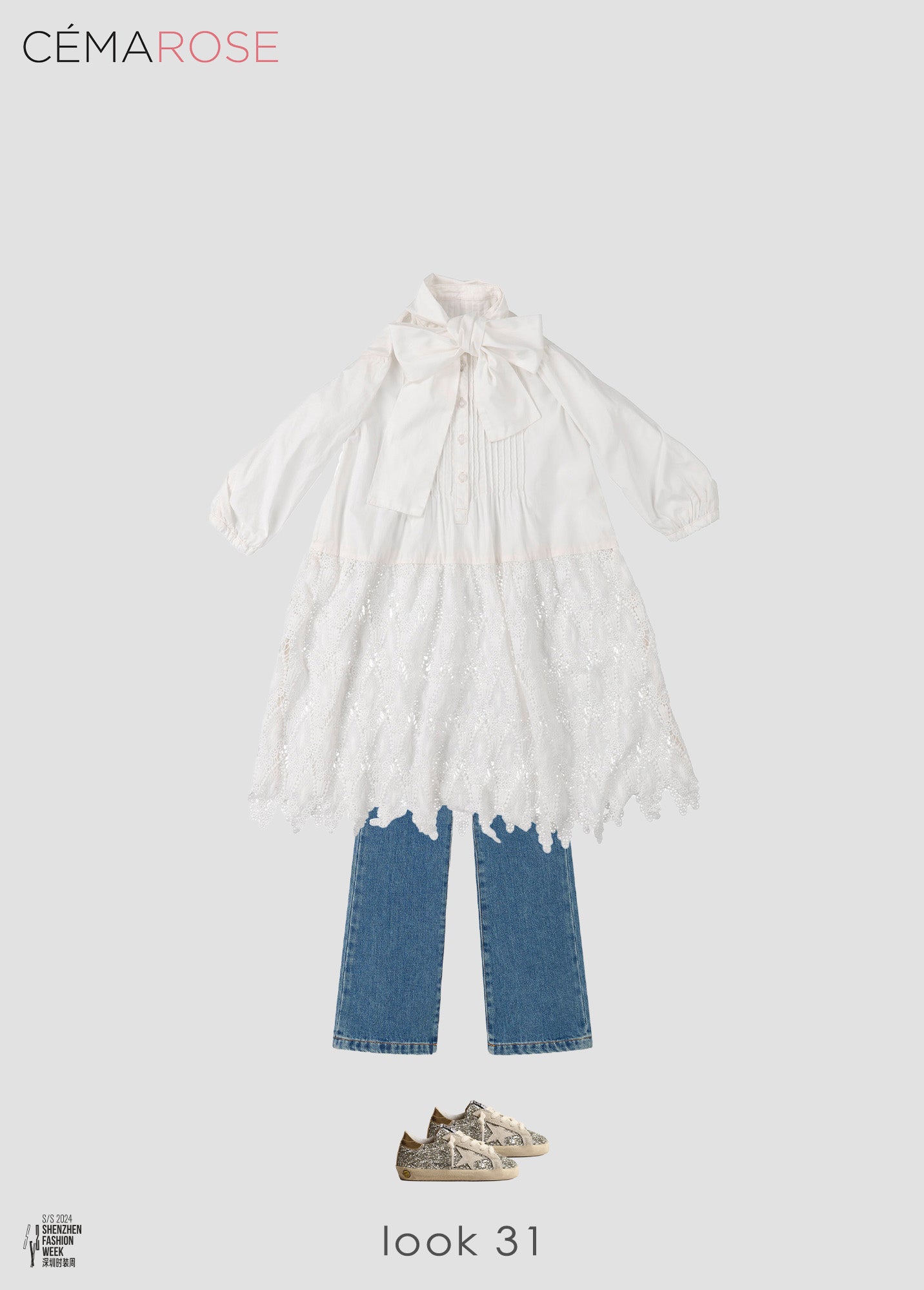 Boys & Girls Gold Glitter Shoes