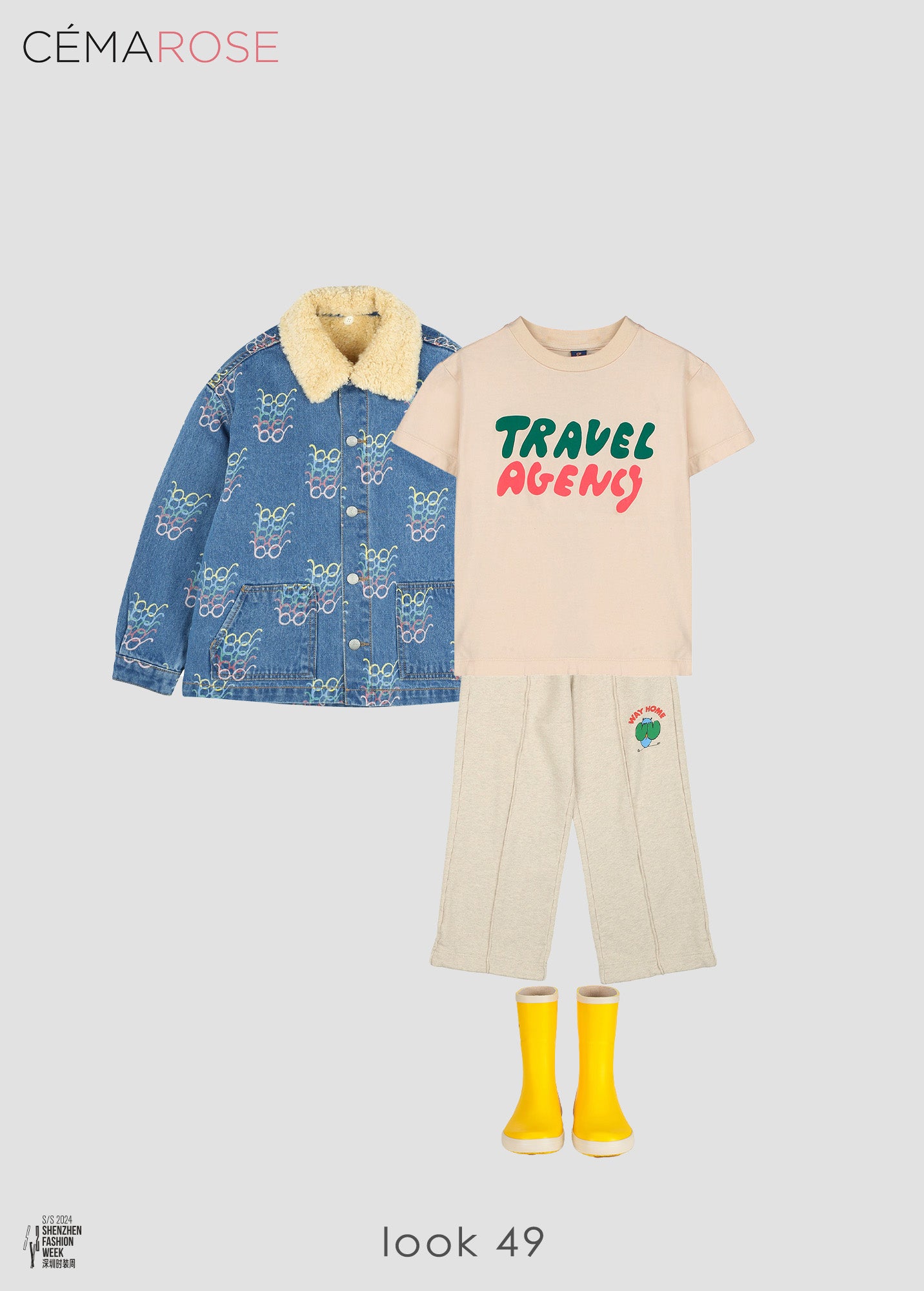 Boys & Girls Yellow Rain Boots